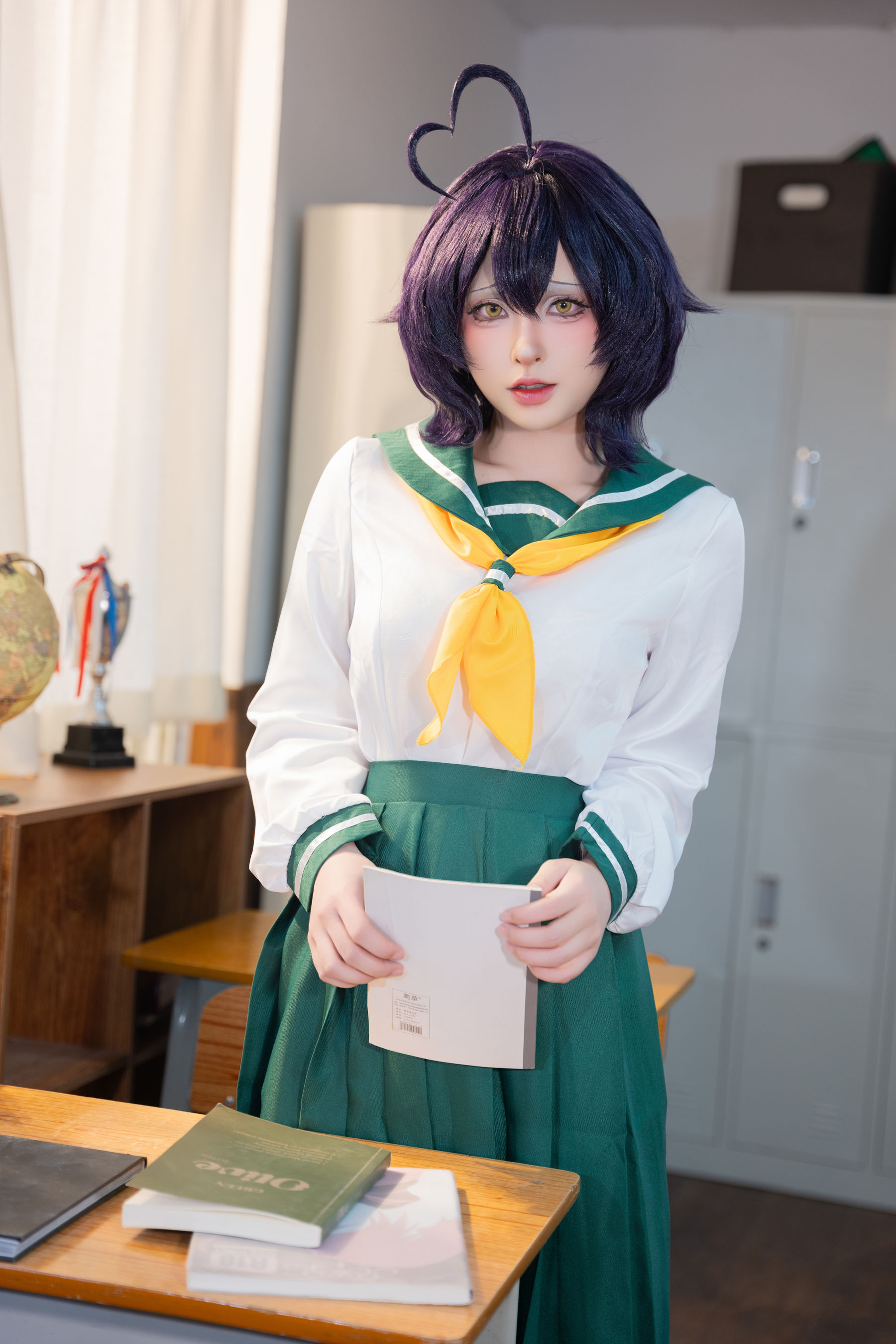 图片[4]-[COSPLAY] 清水由乃 憧憬成为魔法少女 柊舞缇娜JK-看套图