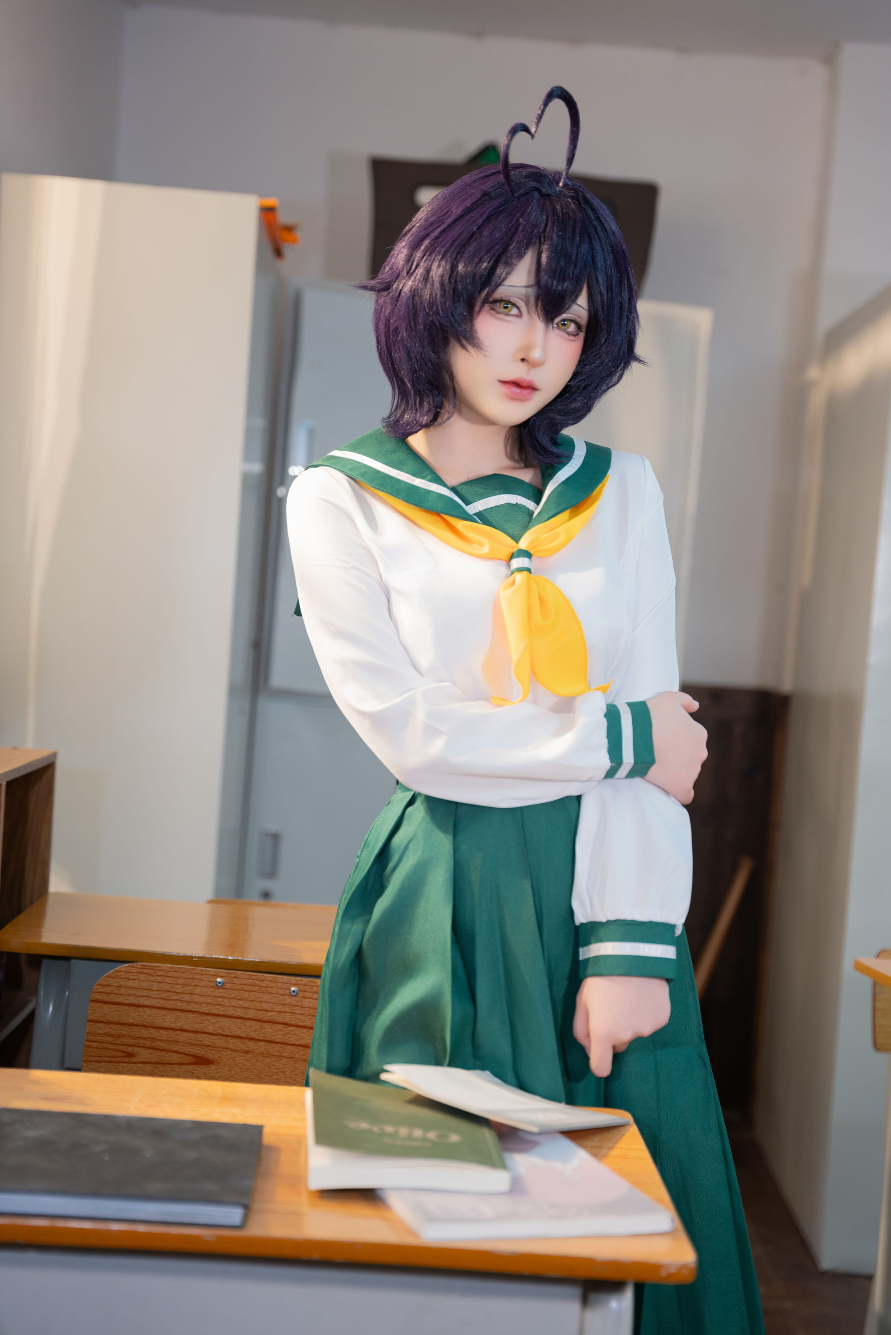 图片[5]-[COSPLAY] 清水由乃 憧憬成为魔法少女 柊舞缇娜JK-看套图