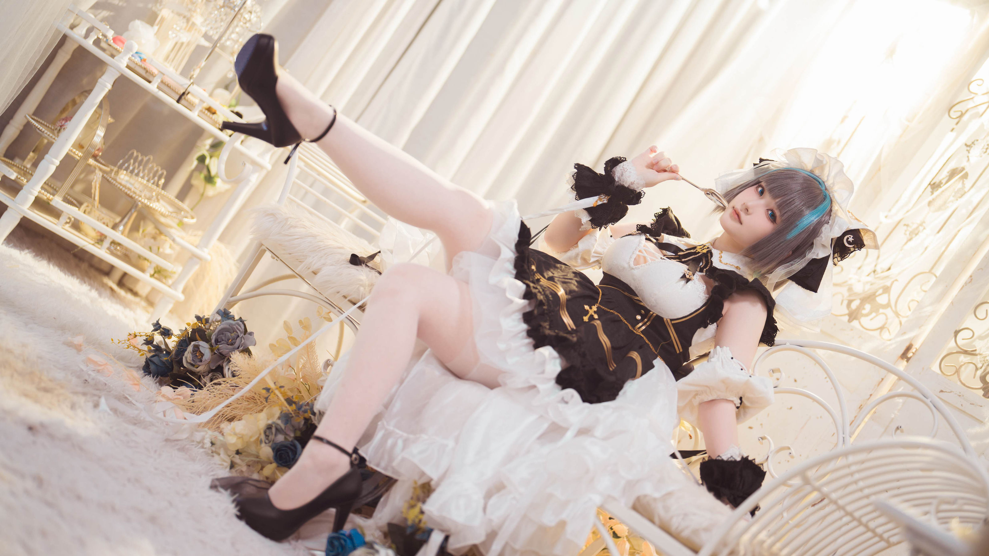 [COSPLAY] 屿鱼 – 碧蓝航线 柴郡-看套图