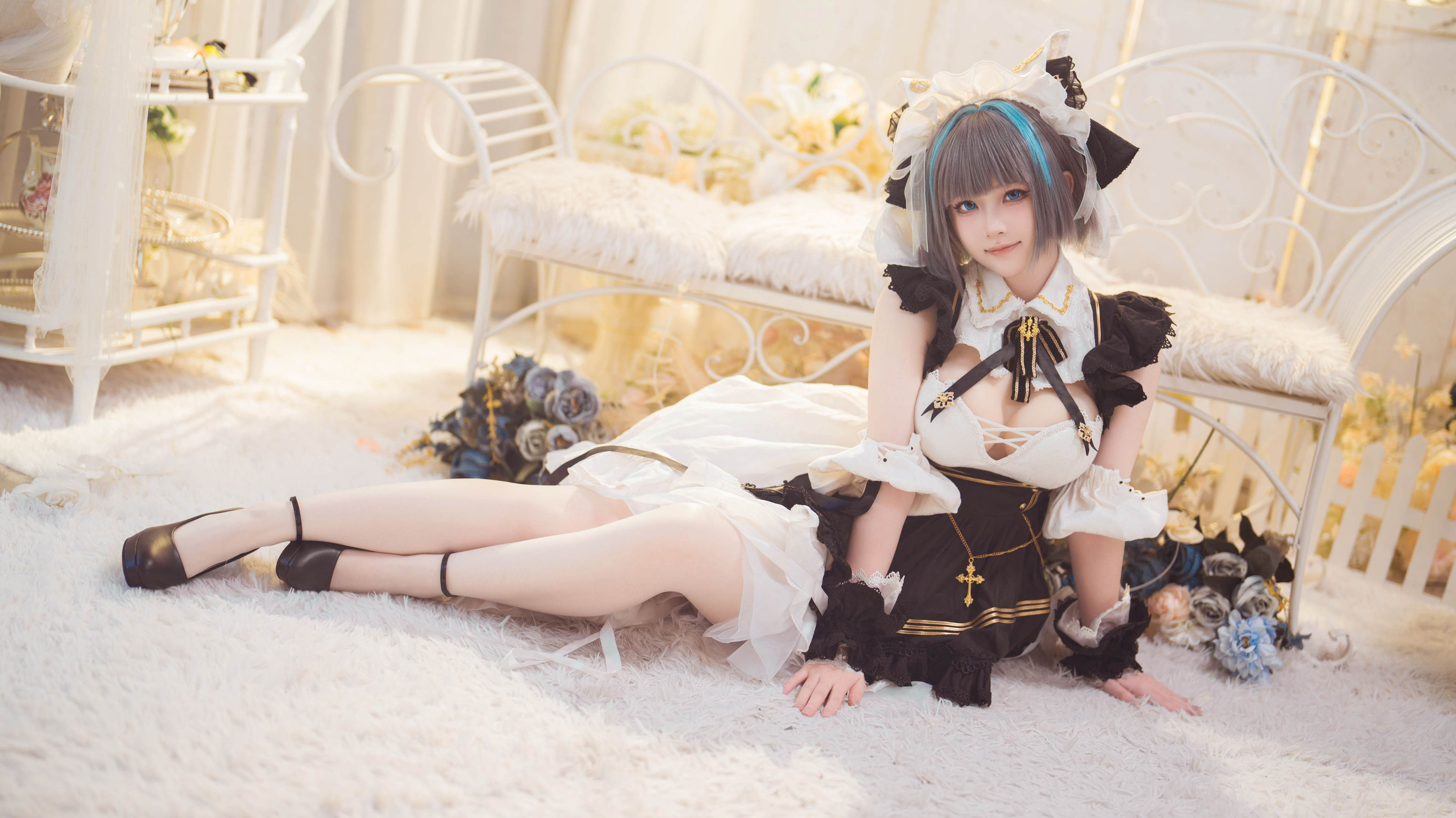 图片[5]-[COSPLAY] 屿鱼 – 碧蓝航线 柴郡-看套图