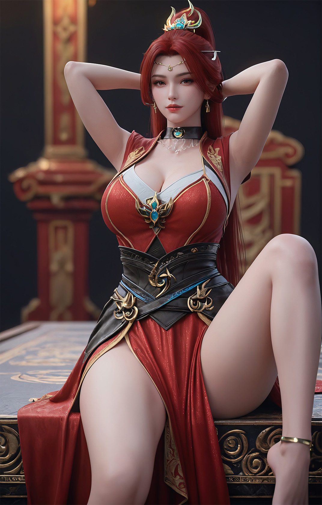 AI Generated Tang Huoer "Battle Through The Heavens" Part 3Xiuren秀人写真高清美女套图写真下载-看套图看套图
