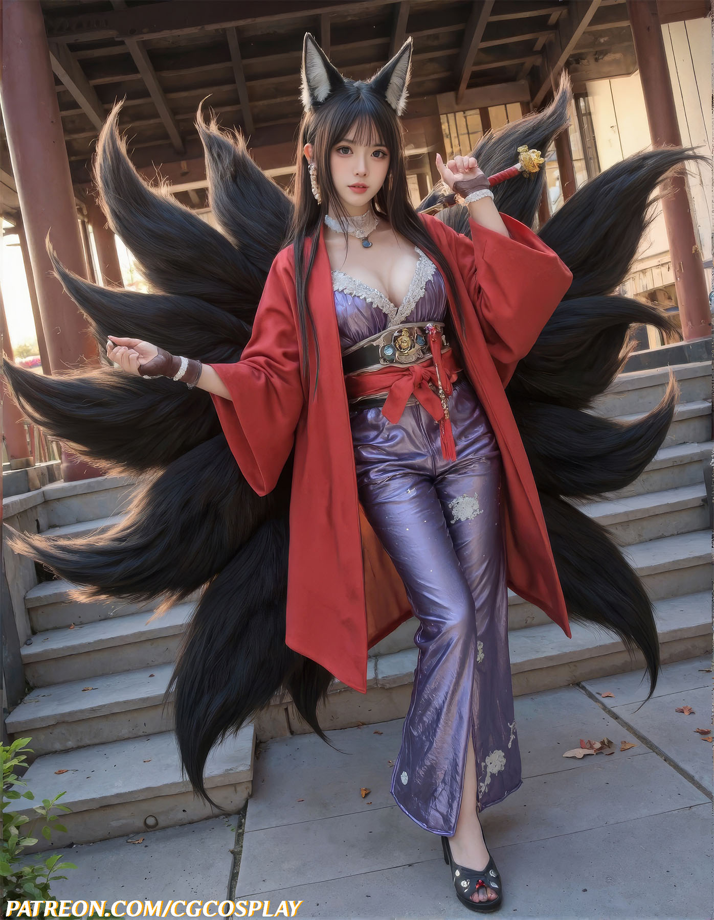 Amagi - Azur Lane 🦊🌸Xiuren秀人写真高清美女套图写真下载-看套图看套图