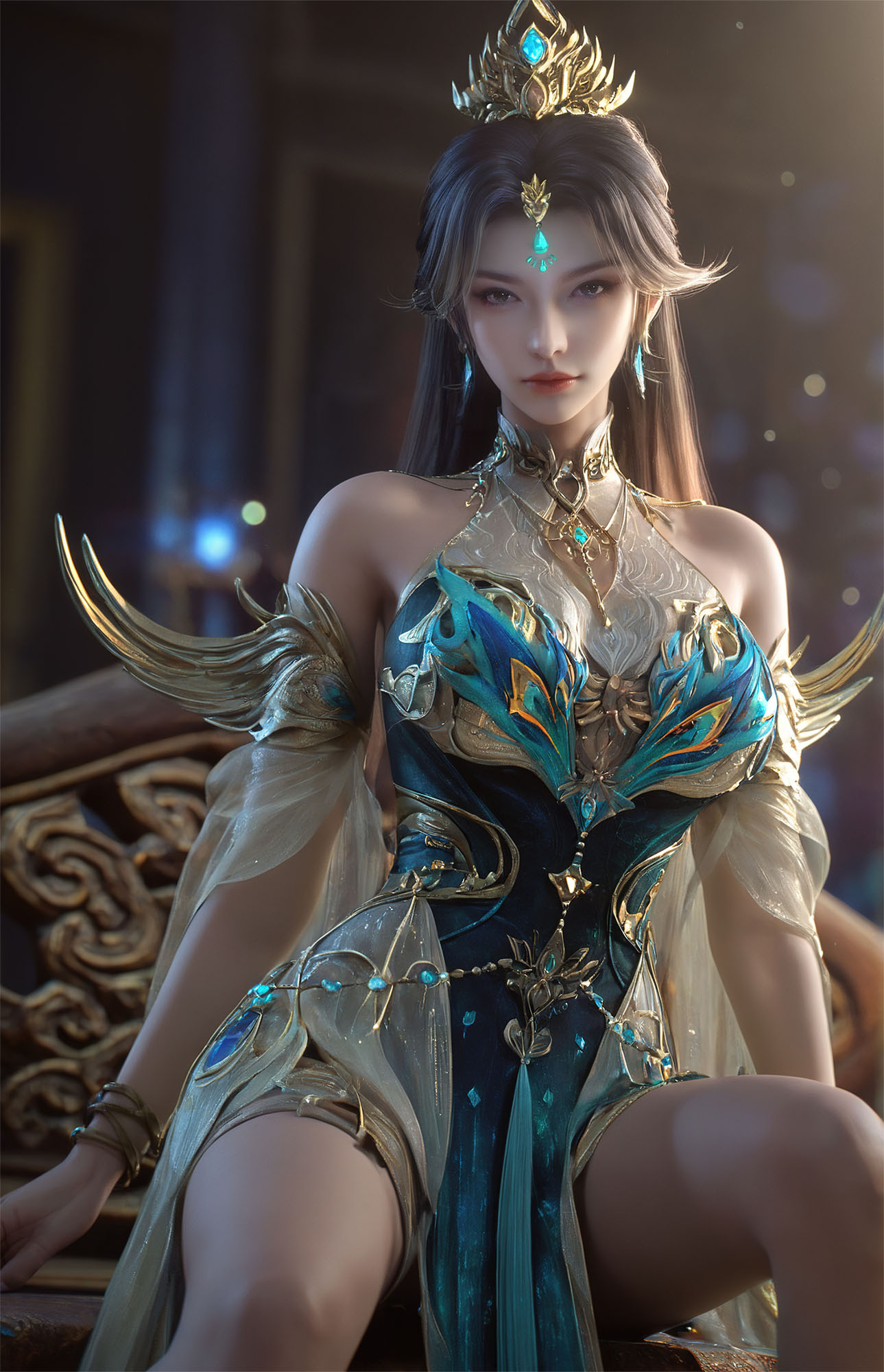 AI Generated Yan Qingfei V2Xiuren秀人写真高清美女套图写真下载-看套图看套图