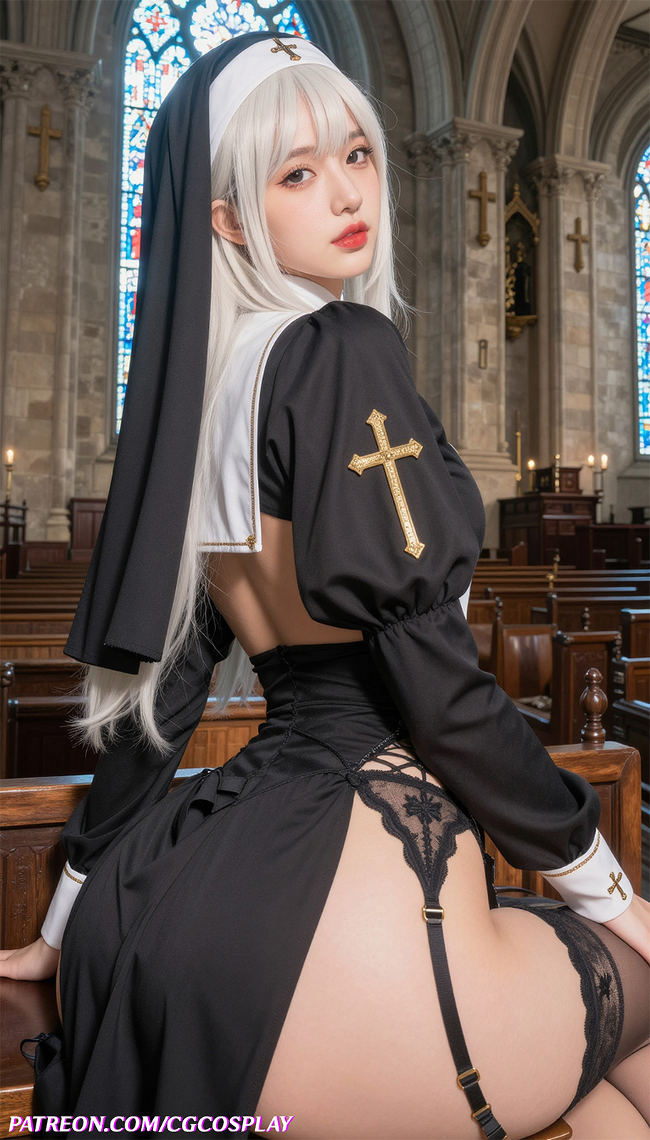 Nun ·:*¨༺ ♱✮♱ ༻¨*:·Xiuren秀人写真高清美女套图写真下载-看套图看套图