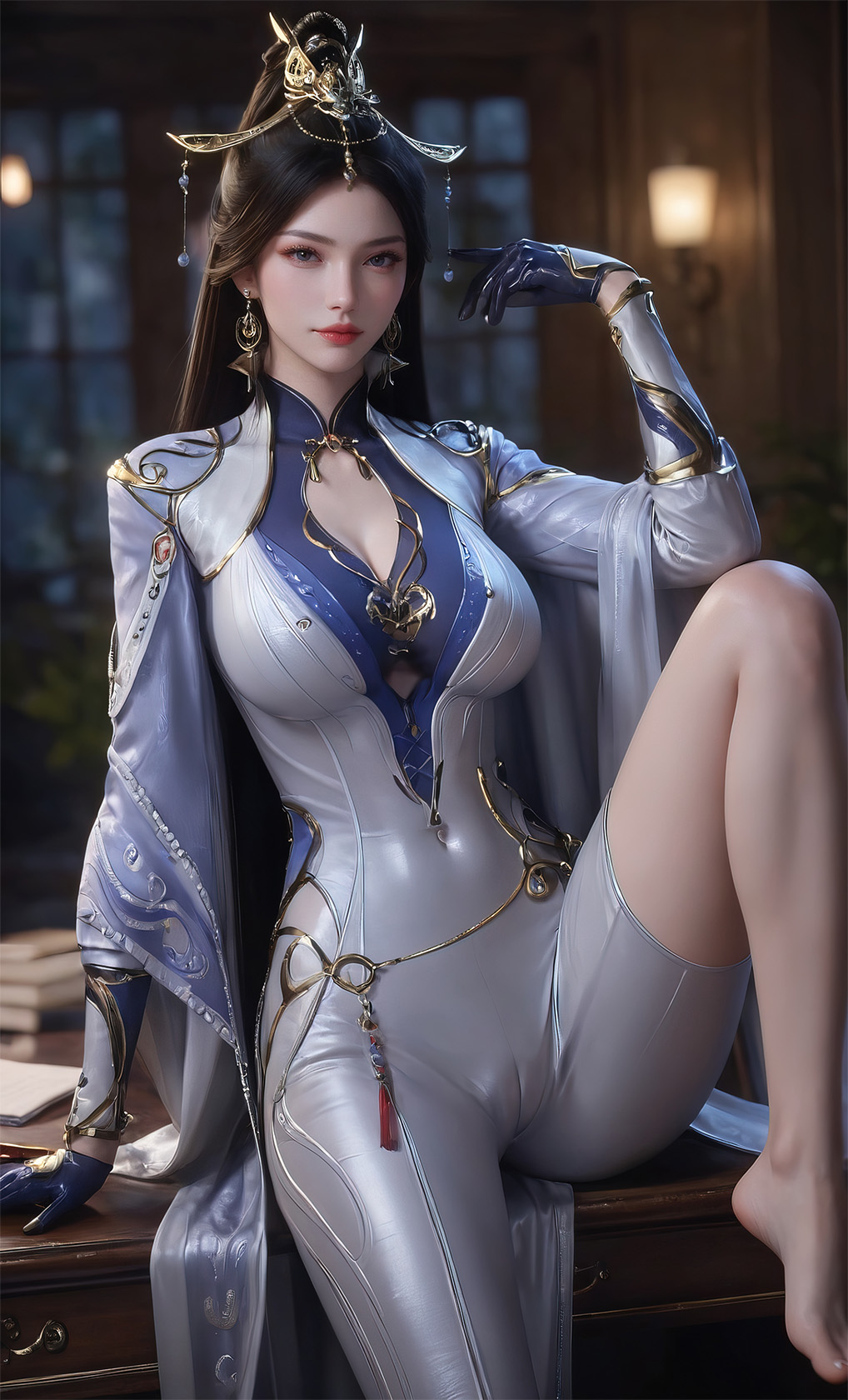 AI Generated Qiu Qing'er Eternal Mad Empero Part 2