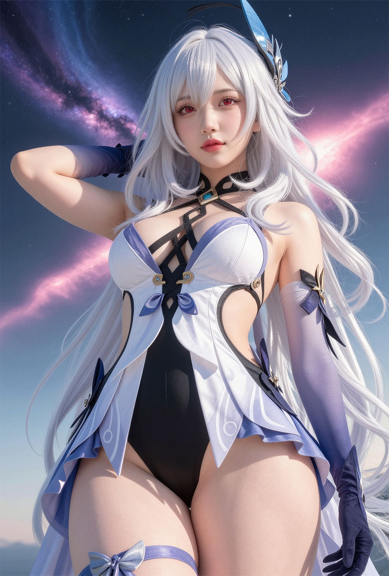 Skirk - Genshin Impact ⋆｡‧˚ʚ🪐ɞ˚‧｡⋆Xiuren秀人写真高清美女套图写真下载-看套图看套图