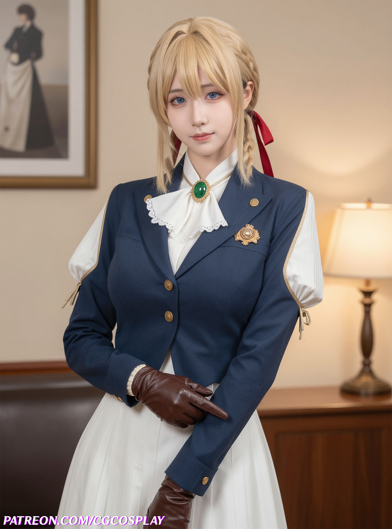 Violet - Violet Evergarden ⋆.˚🪻༘⋆Xiuren秀人写真高清美女套图写真下载-看套图看套图