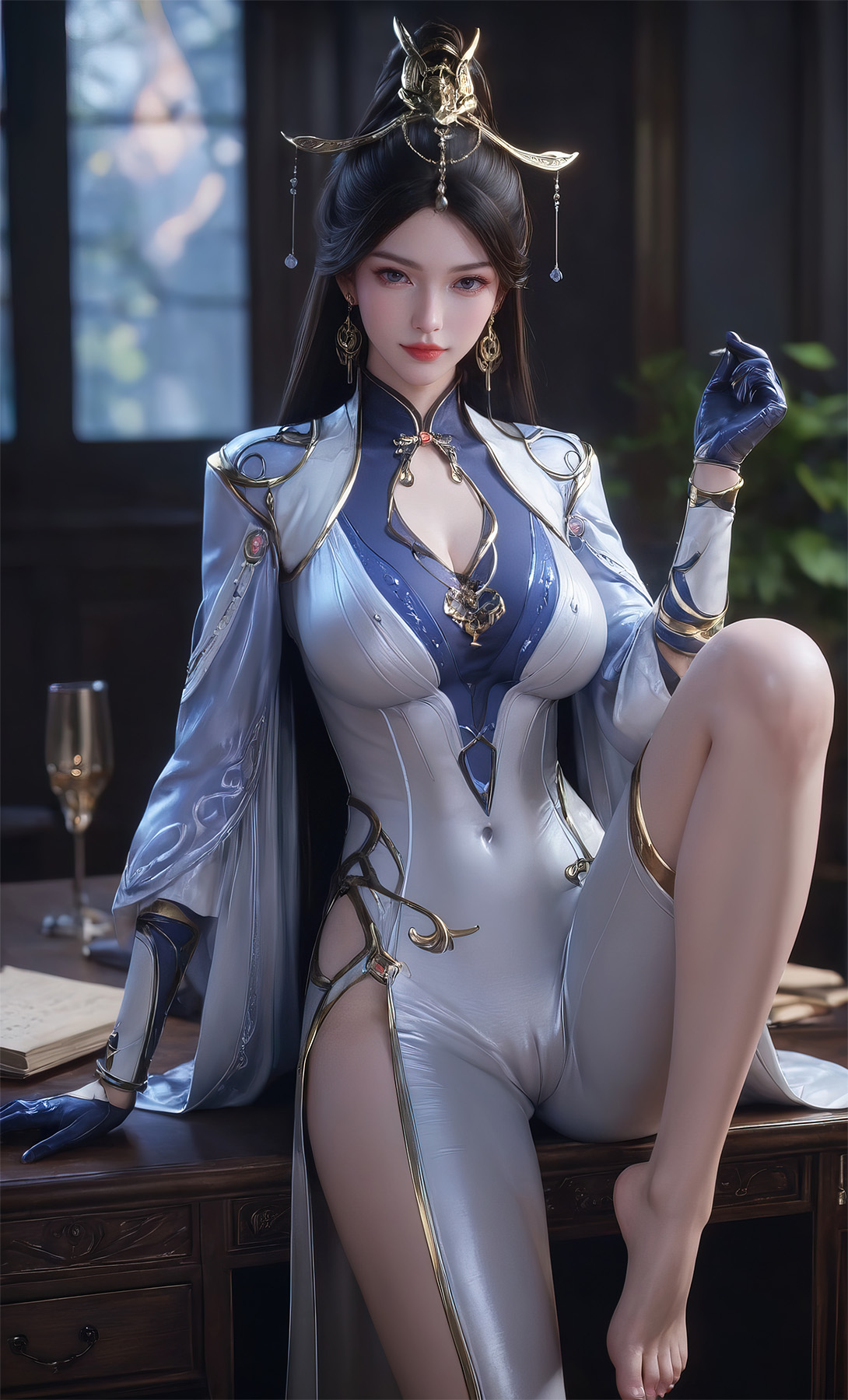 AI Generated Qiu Qing'er Eternal Mad Empero Part 2Xiuren秀人写真高清美女套图写真下载-看套图看套图