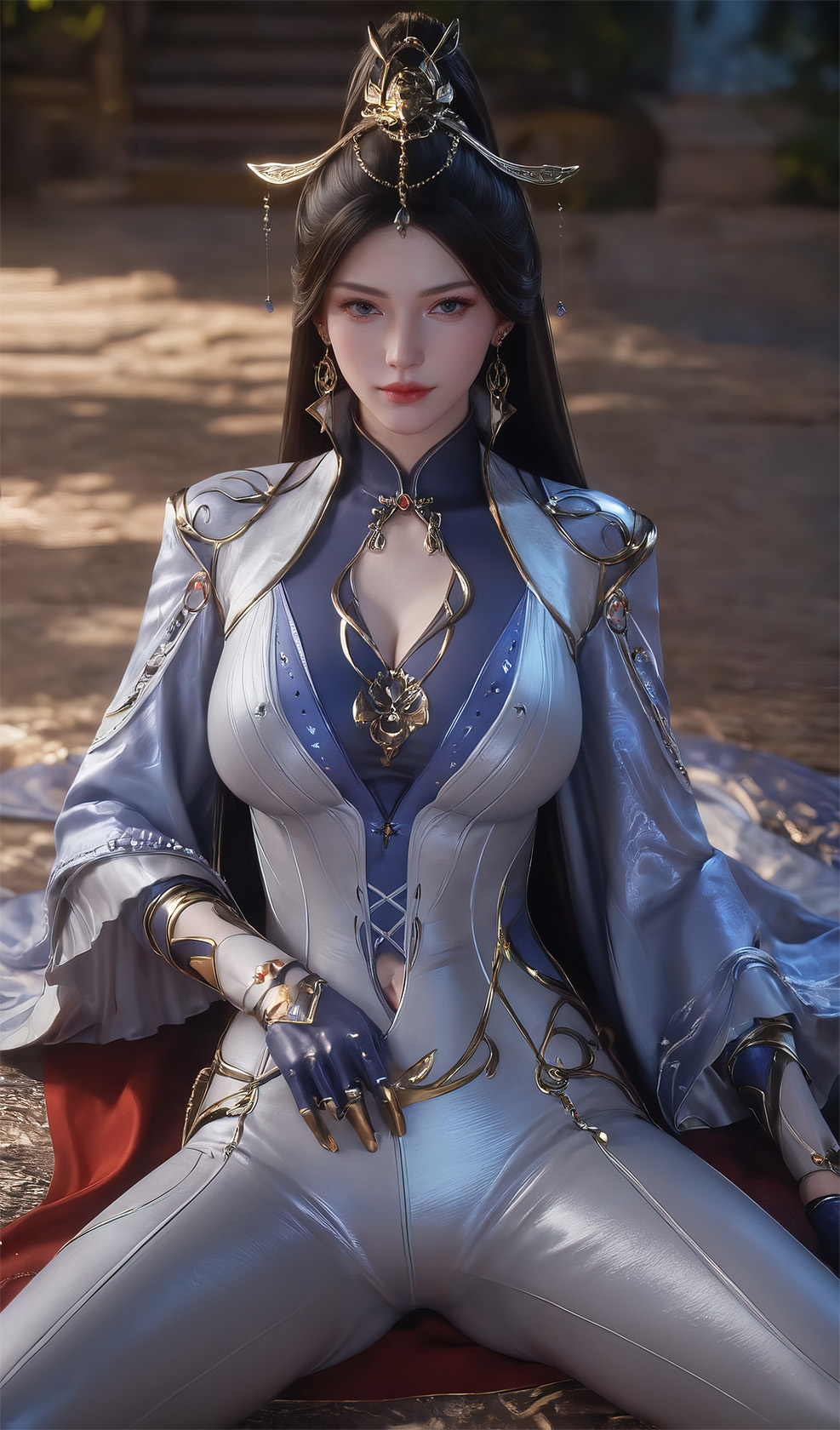 AI Generated Qiu Qing'er Eternal Mad EmperoXiuren秀人写真高清美女套图写真下载-看套图看套图