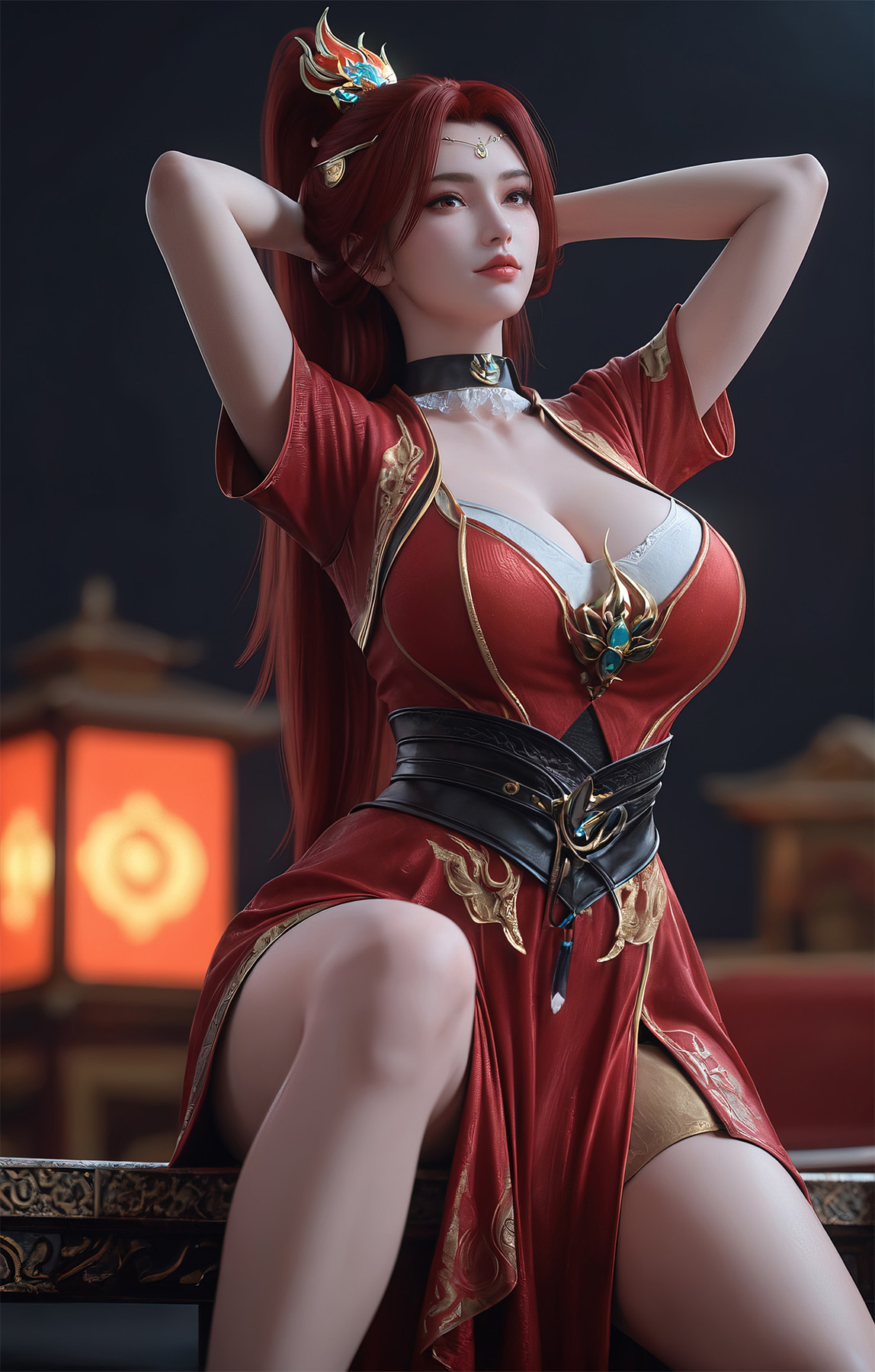 AI Generated Tang Huoer "Battle Through The Heavens" Part 3Xiuren秀人写真高清美女套图写真下载-看套图看套图