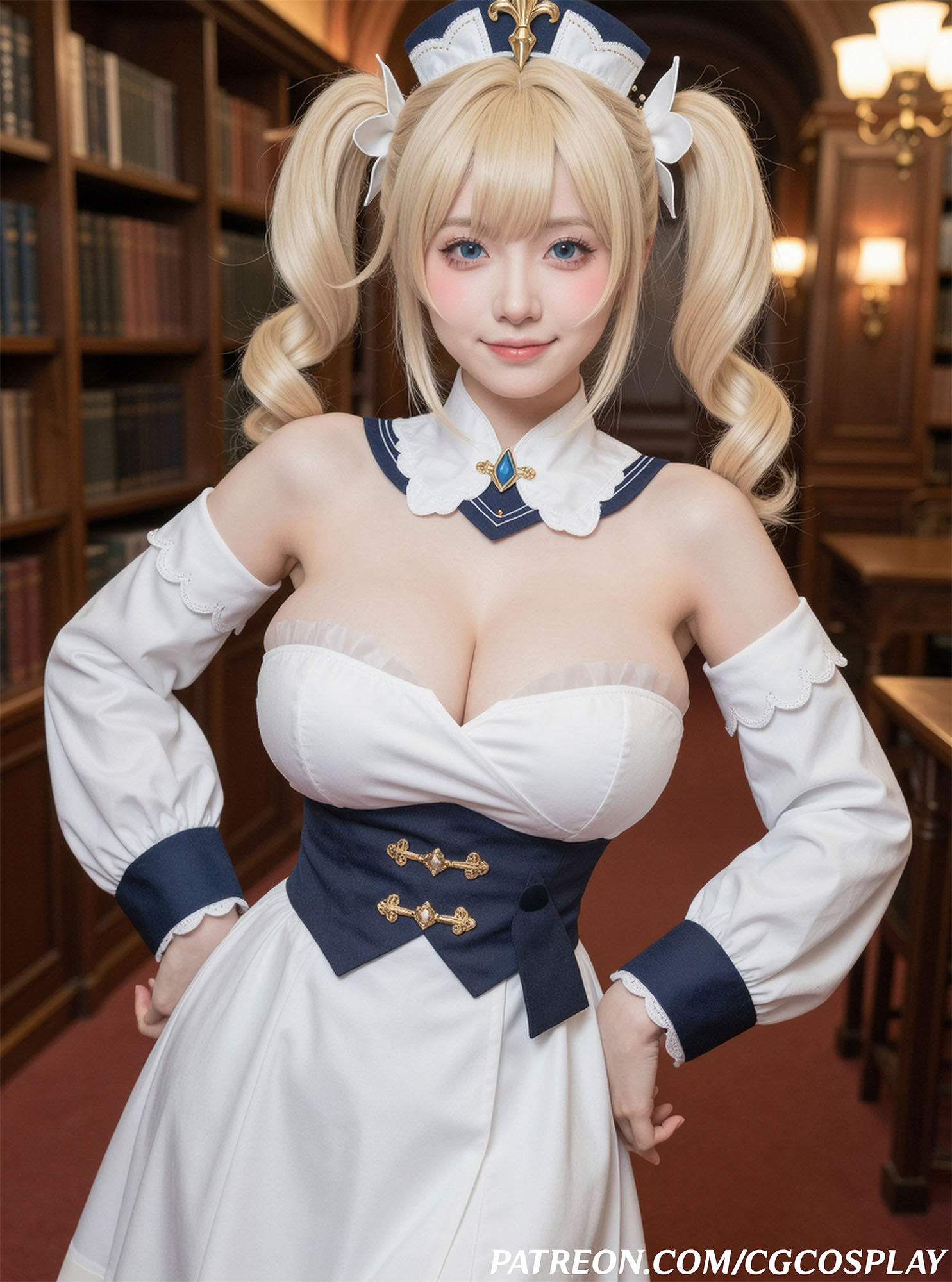 Barbara - Genshin Impact ☀️✨💛Xiuren秀人写真高清美女套图写真下载-看套图看套图