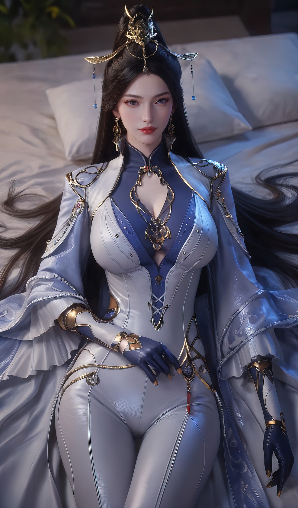 AI Generated Qiu Qing'er Eternal Mad EmperoXiuren秀人写真高清美女套图写真下载-看套图看套图