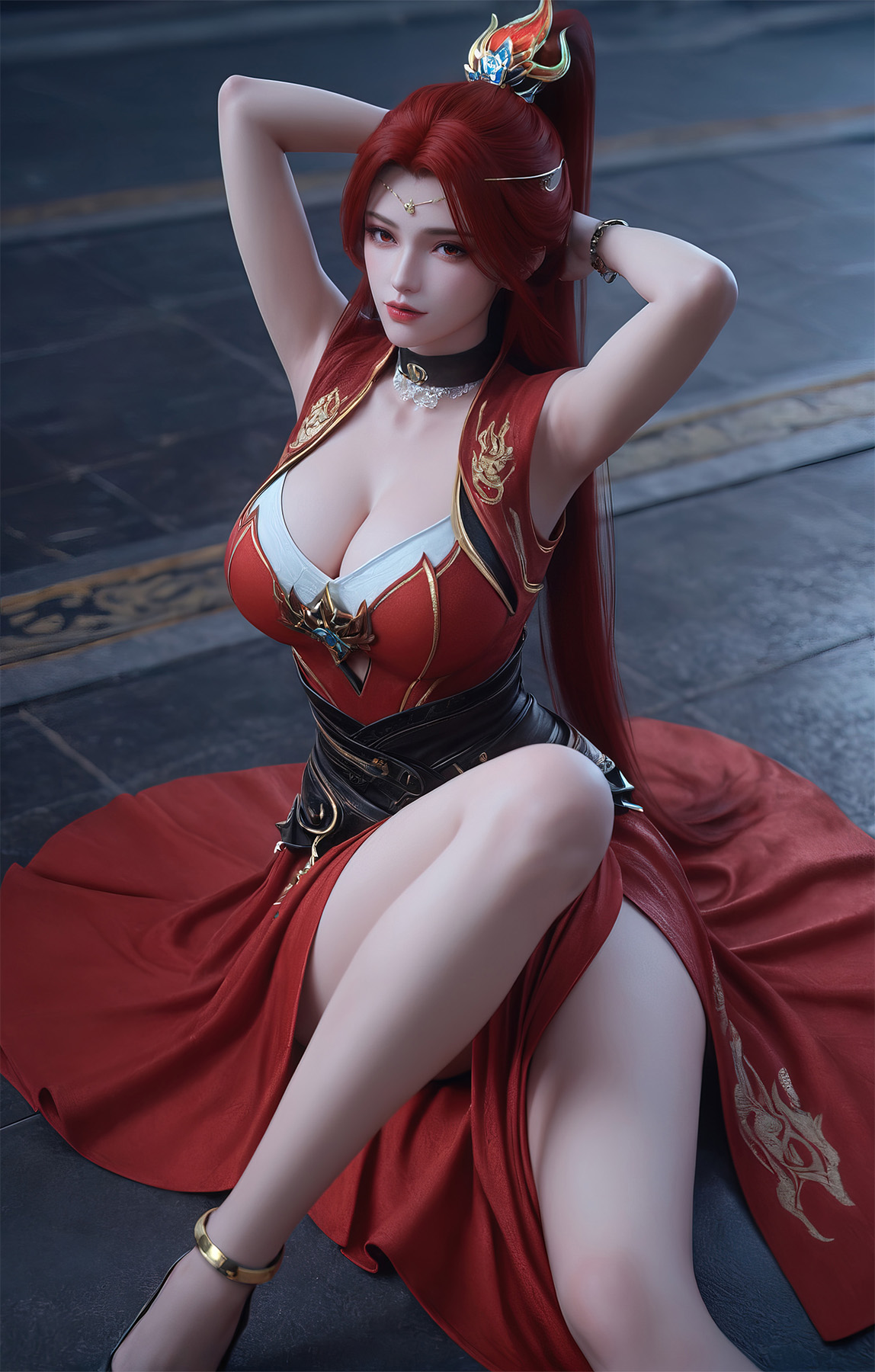 AI Generated Tang Huoer "Battle Through The Heavens" Part 3Xiuren秀人写真高清美女套图写真下载-看套图看套图