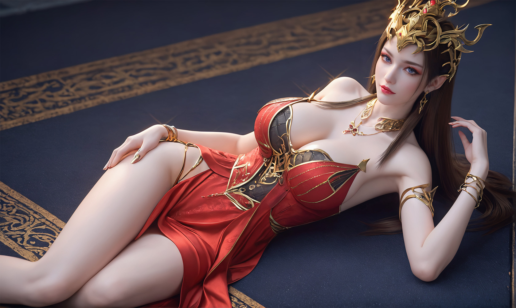 AI Generated Medusa "Battle Through The Heavens"Xiuren秀人写真高清美女套图写真下载-看套图看套图