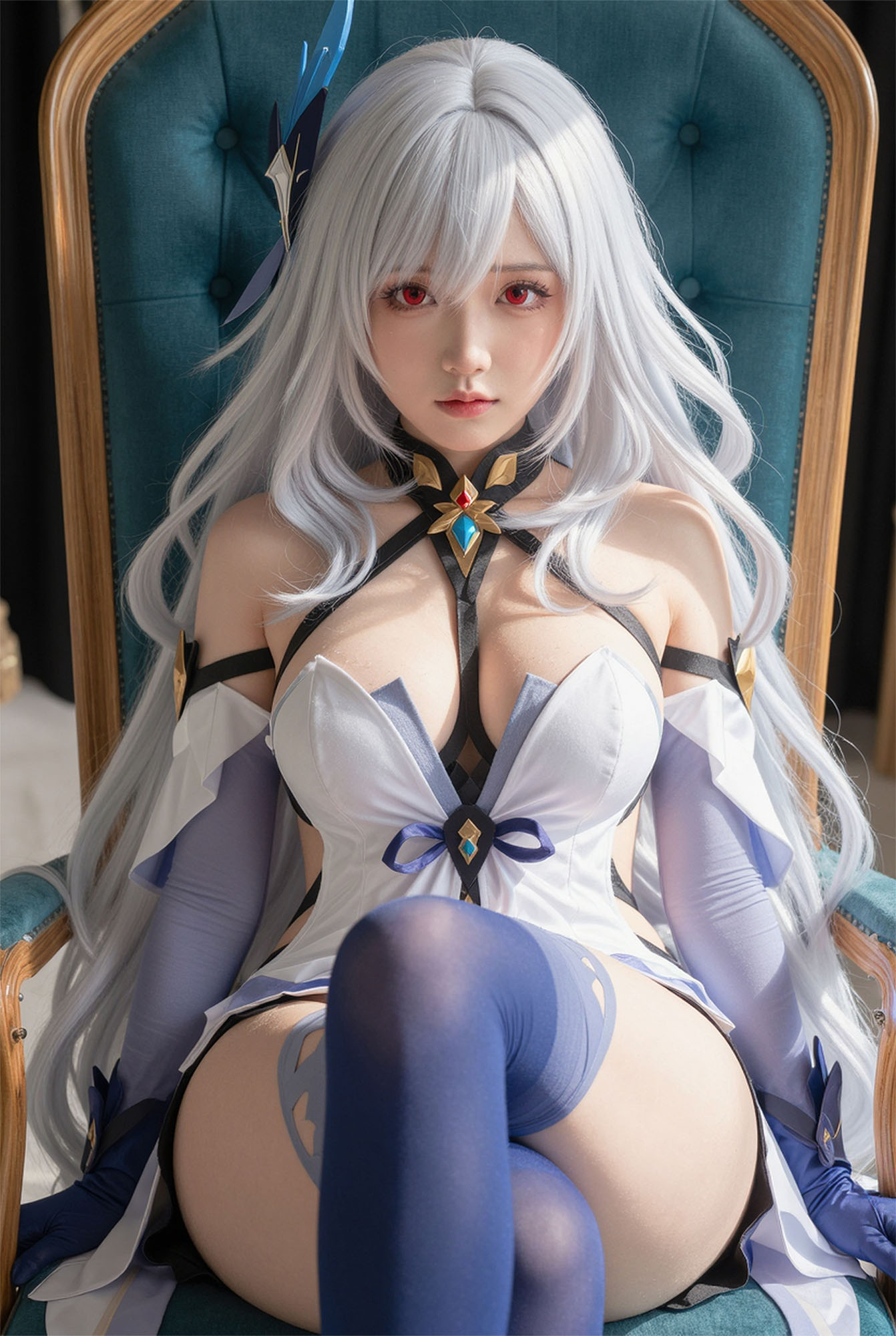 Skirk - Genshin Impact ⋆｡‧˚ʚ🪐ɞ˚‧｡⋆Xiuren秀人写真高清美女套图写真下载-看套图看套图