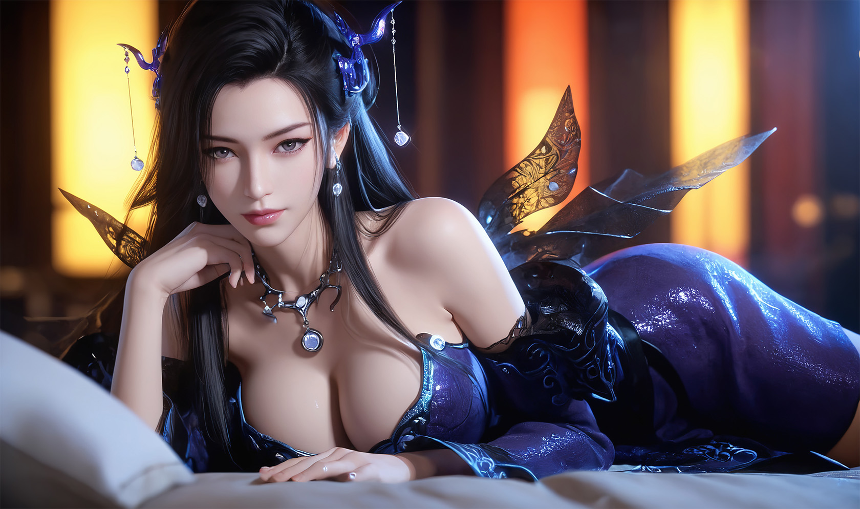 AI Generated Chao Yao Nu - Nine Songs Of The SkyXiuren秀人写真高清美女套图写真下载-看套图看套图