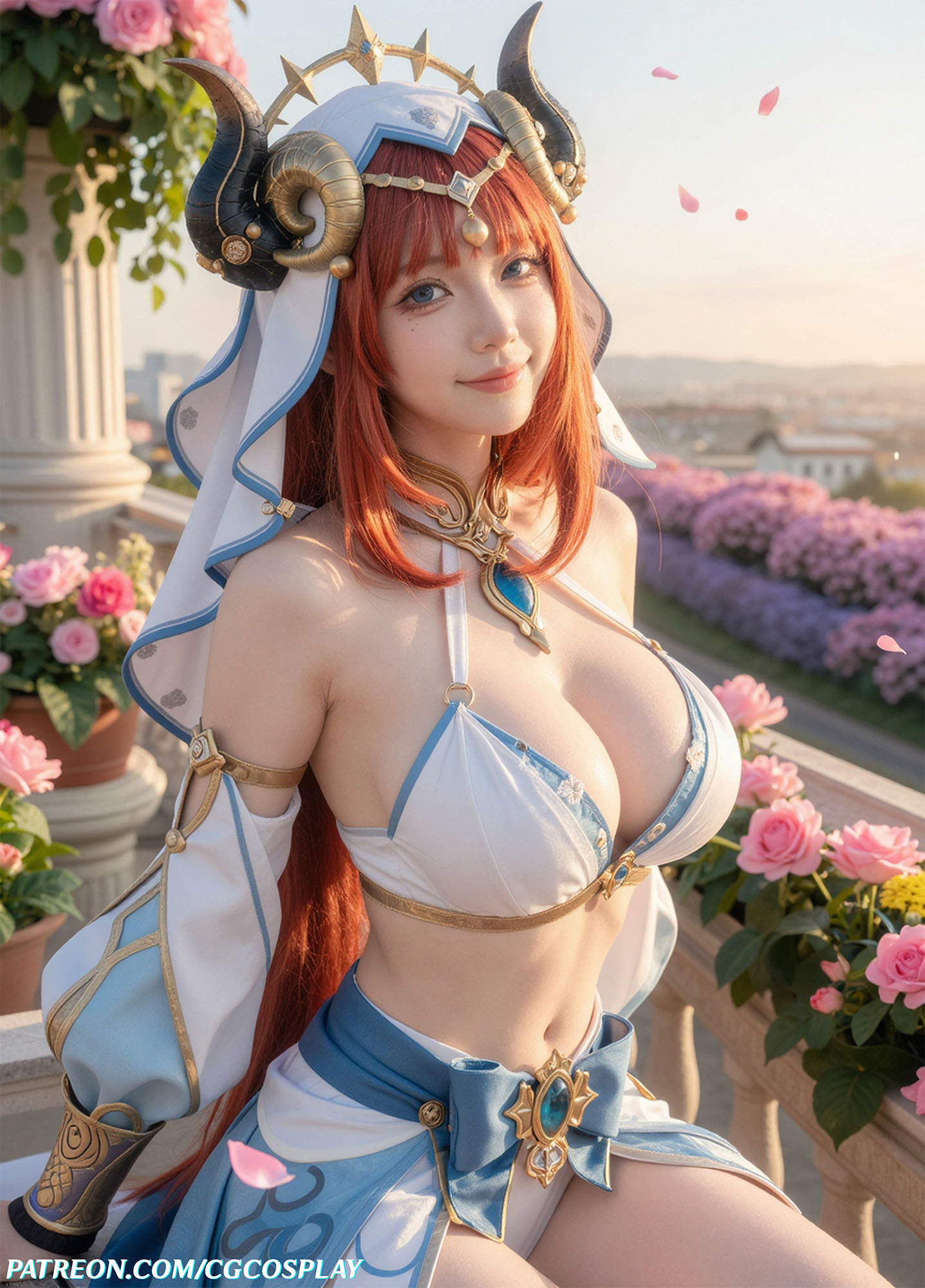 Nilou - Genshin Impact 🐮💧Xiuren秀人写真高清美女套图写真下载-看套图看套图