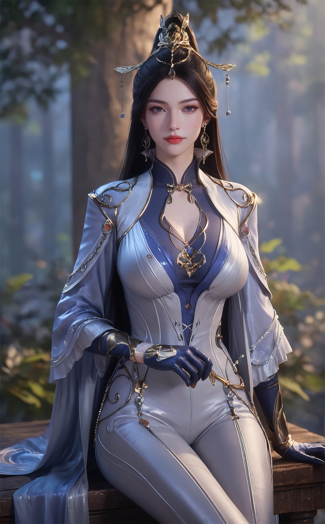AI Generated Qiu Qing'er Eternal Mad EmperoXiuren秀人写真高清美女套图写真下载-看套图看套图