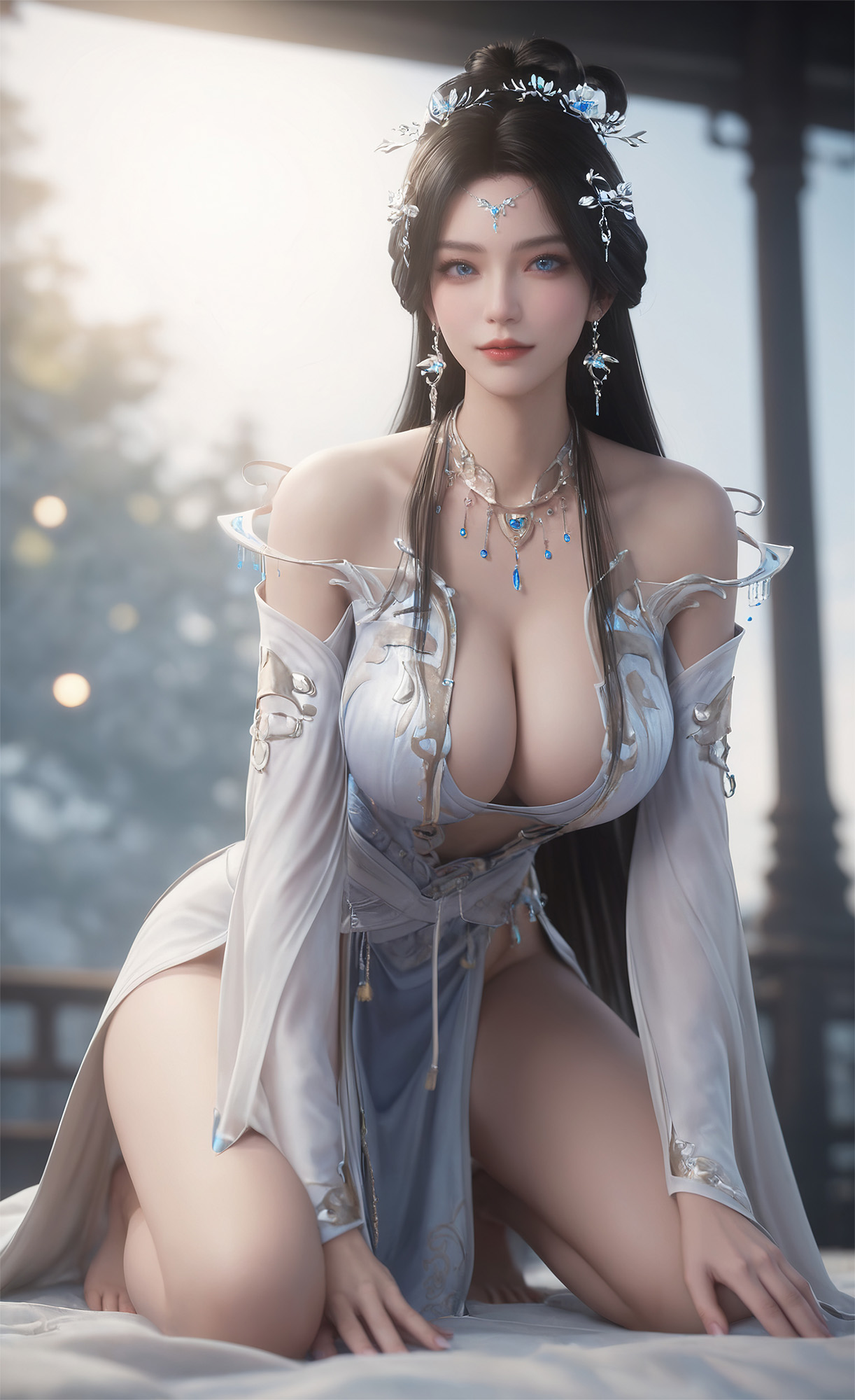 AI Generated An Miaoyi - Shrouding The Heavens Part 2Xiuren秀人写真高清美女套图写真下载-看套图看套图