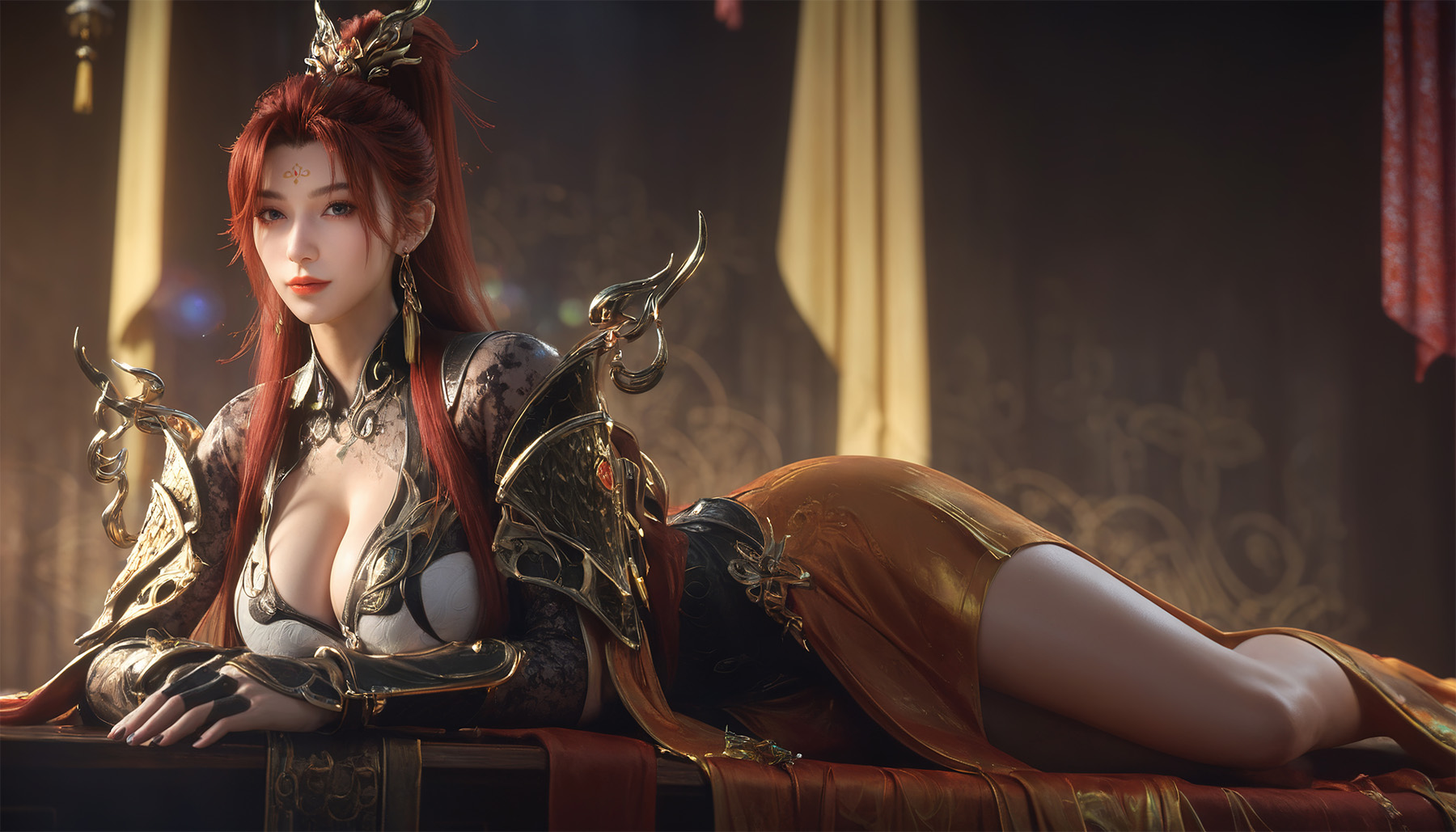AI Generated Chi Yang Hua MingXiuren秀人写真高清美女套图写真下载-看套图看套图