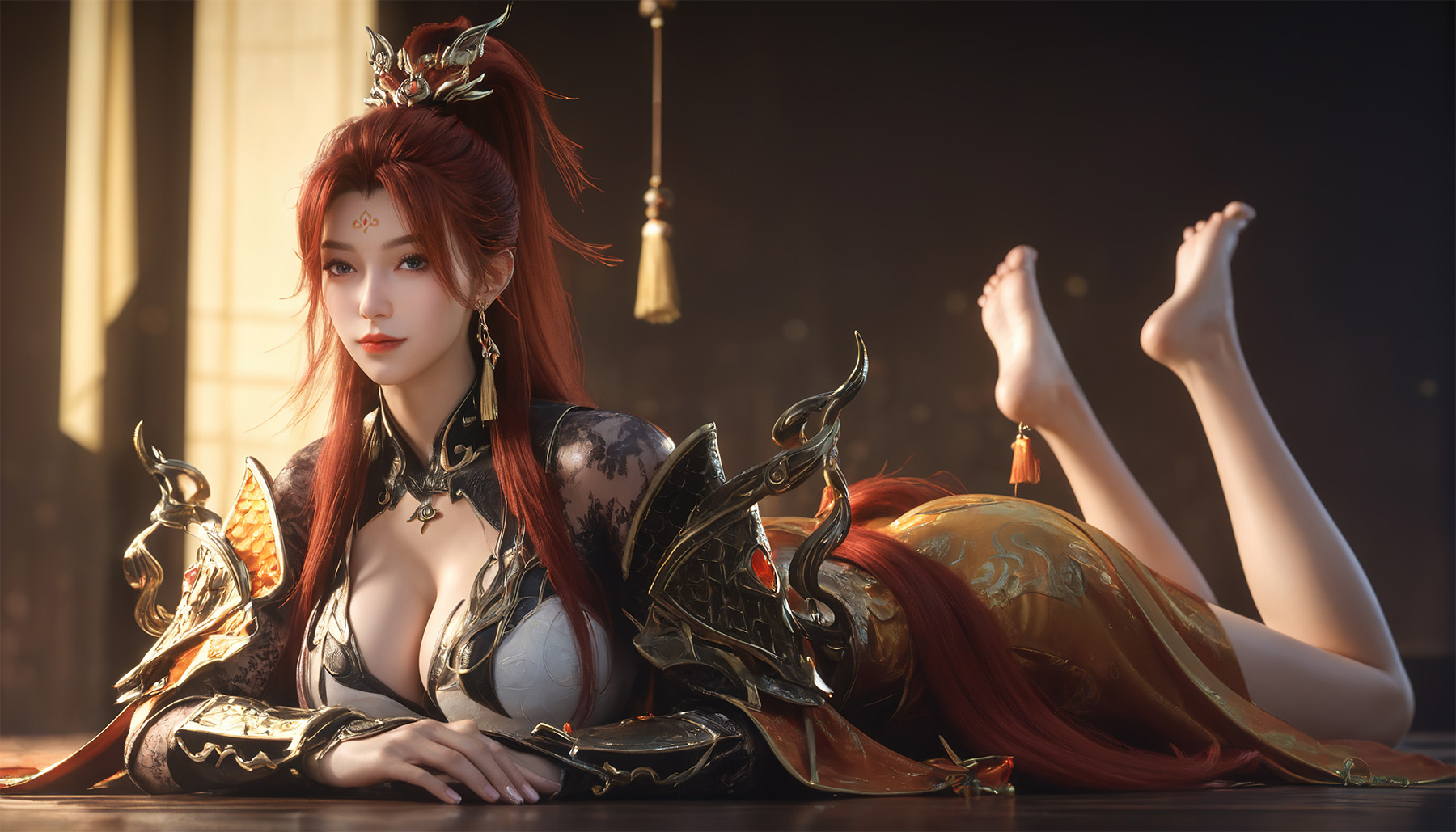 AI Generated Chi Yang Hua MingXiuren秀人写真高清美女套图写真下载-看套图看套图