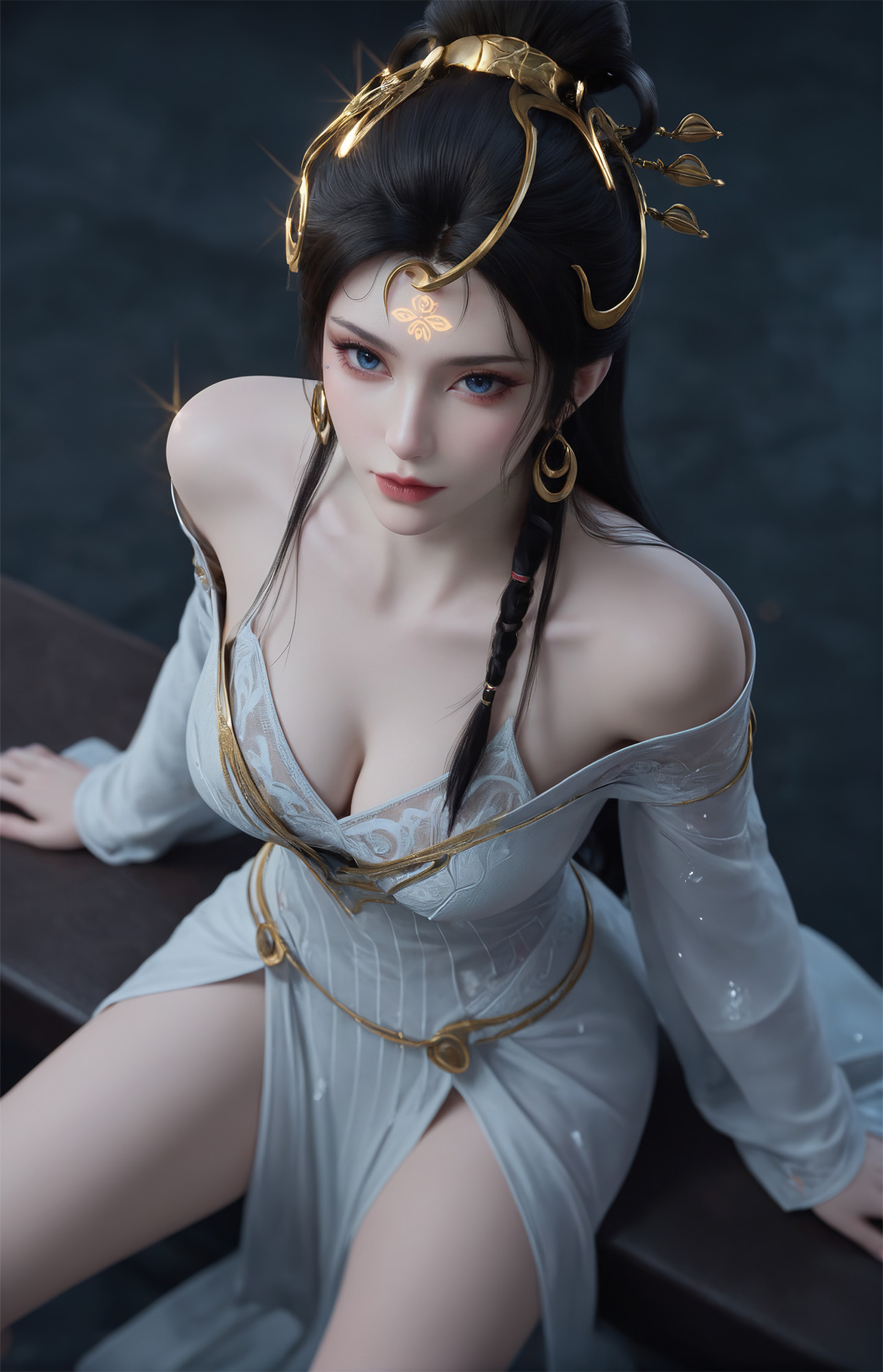 AI Generated Meiji From Xian NiXiuren秀人写真高清美女套图写真下载-看套图看套图