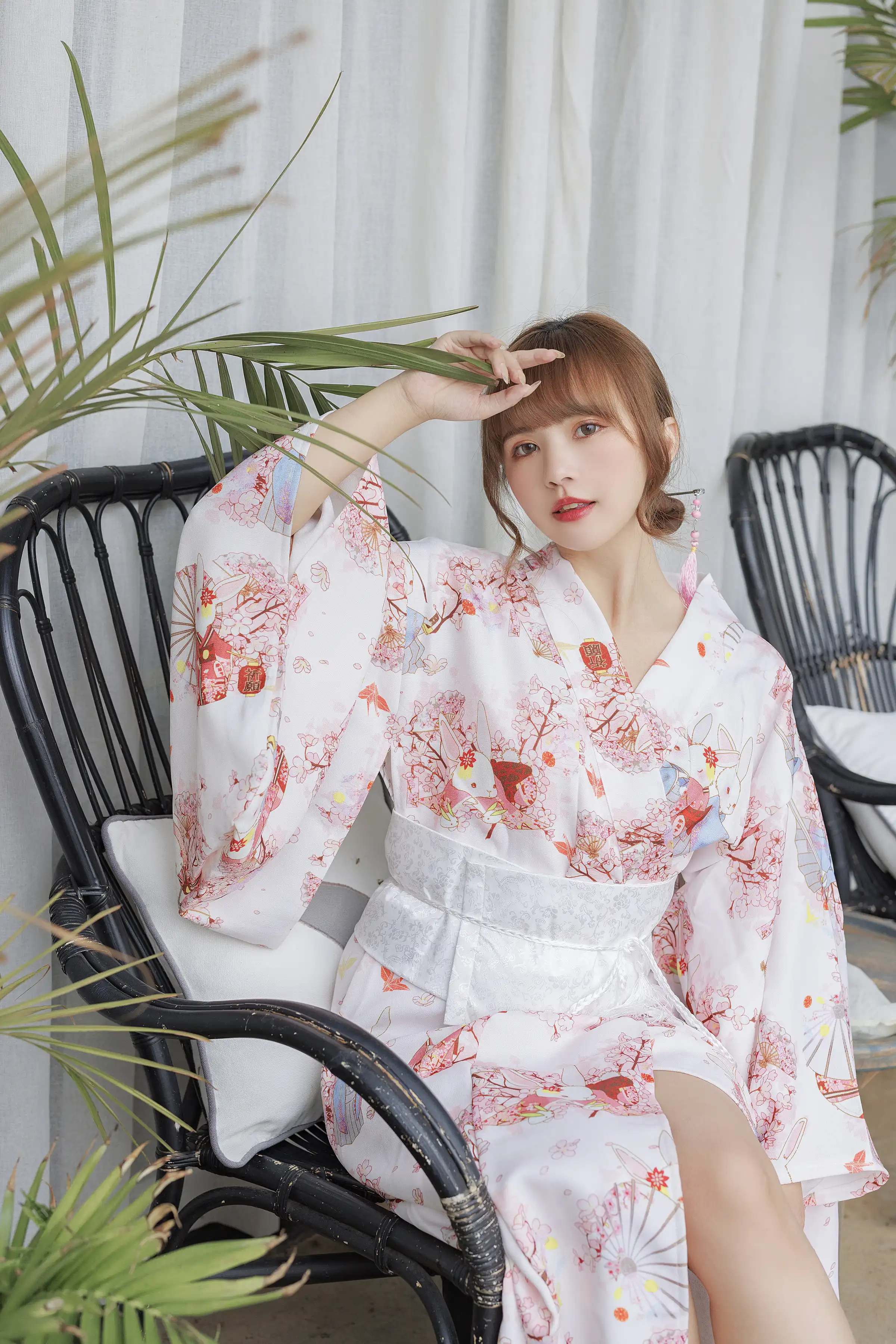 [XiuRen秀人网]FW0275 秀人番外 张思允  - 樱花少女 主题写真 [54P]Xiuren秀人写真高清美女套图写真下载-看套图看套图