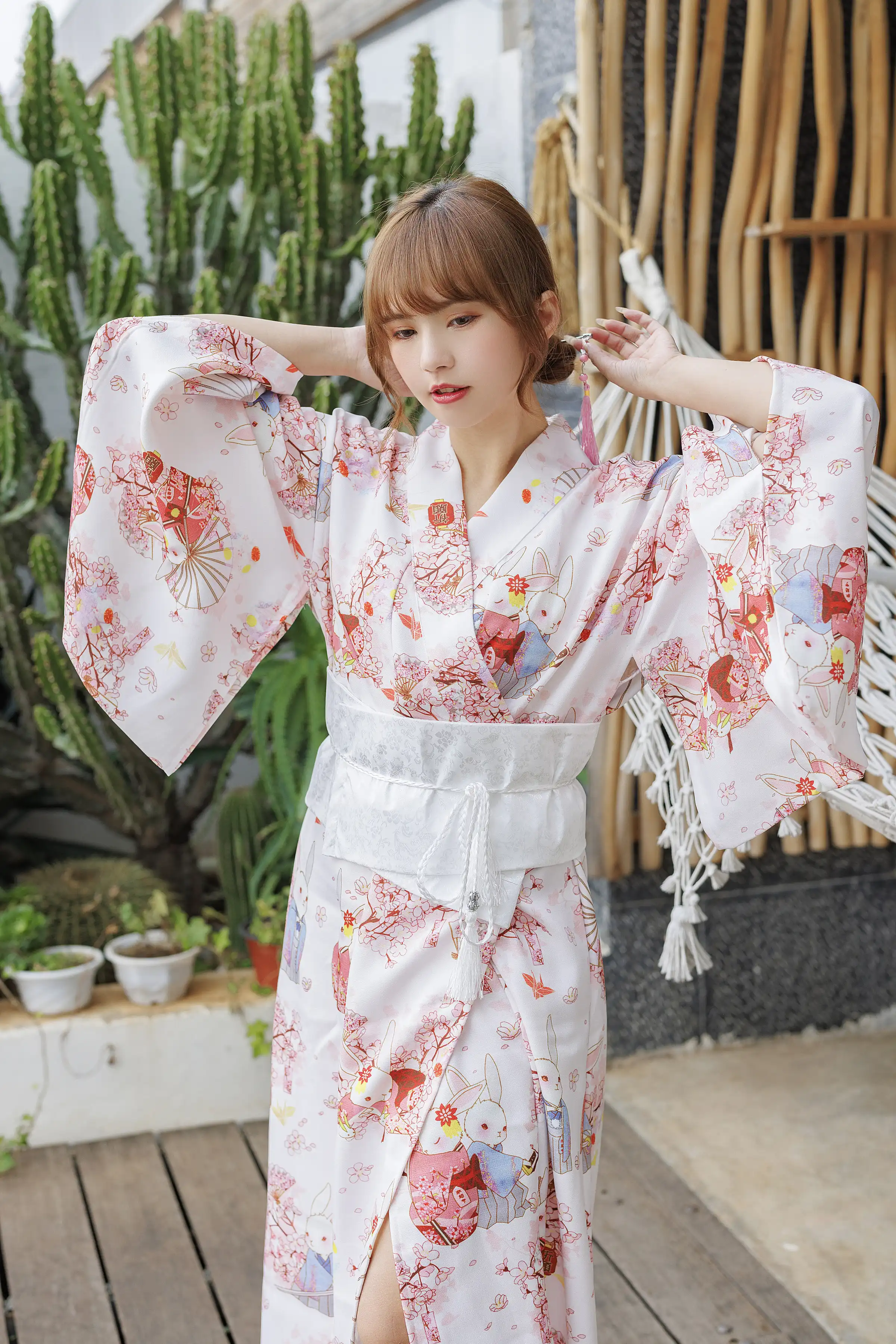 [XiuRen秀人网]FW0275 秀人番外 张思允  - 樱花少女 主题写真 [54P]Xiuren秀人写真高清美女套图写真下载-看套图看套图