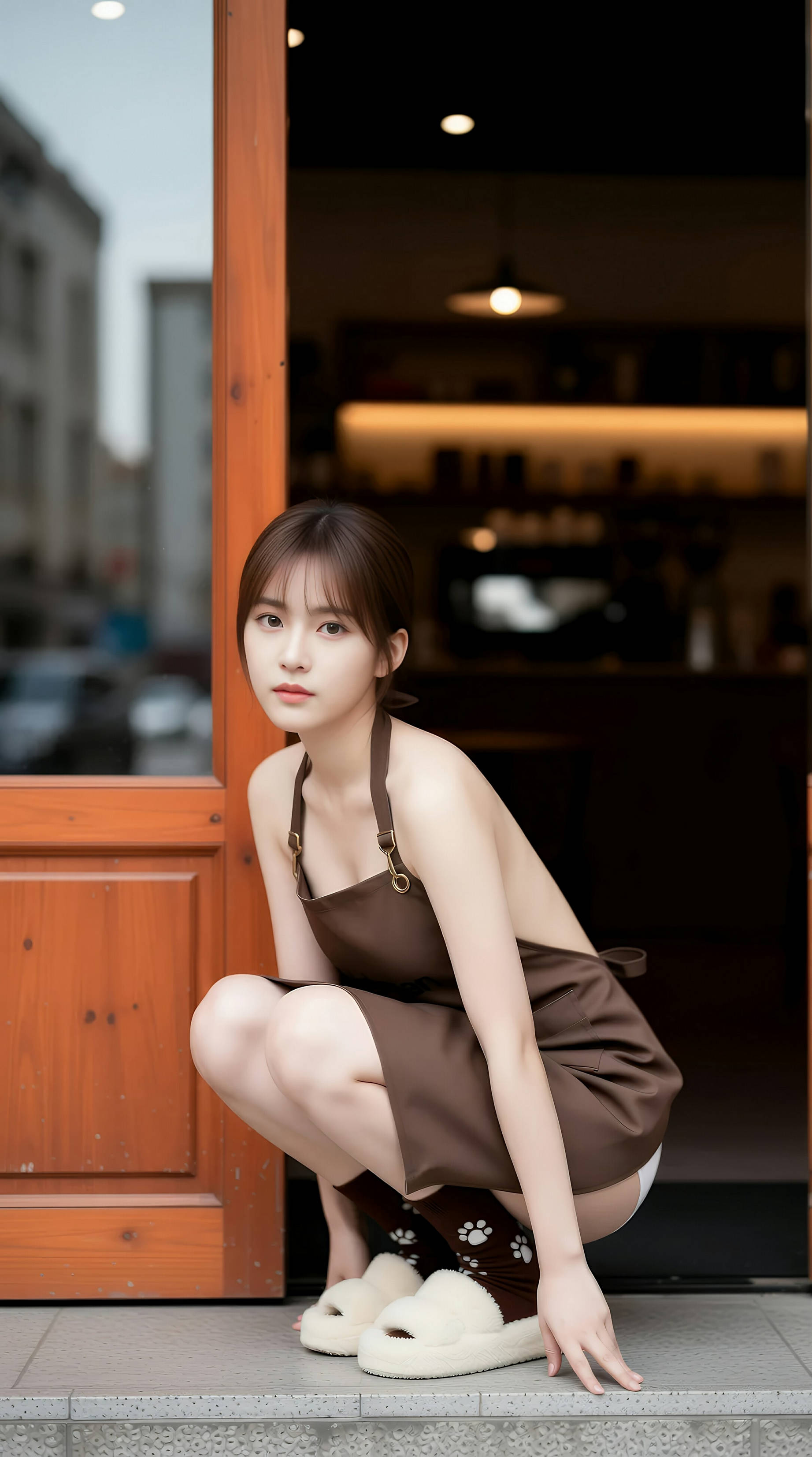 [AiGirl] 奶盖布丁luna 咖啡厅 [97P]-看套图