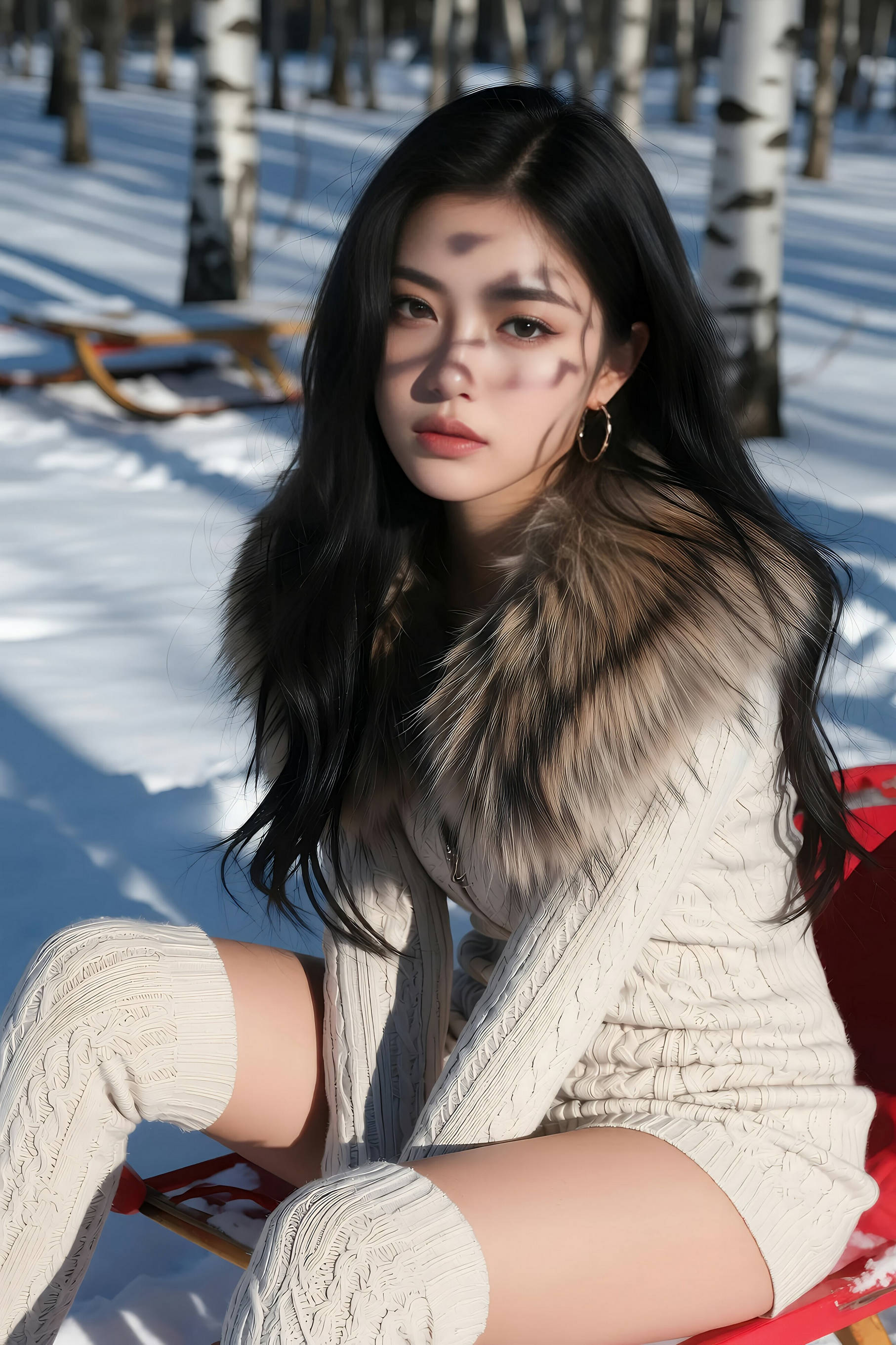 图片[4]-[AiGirl] 乐瑶 雪地 [71P]-看套图