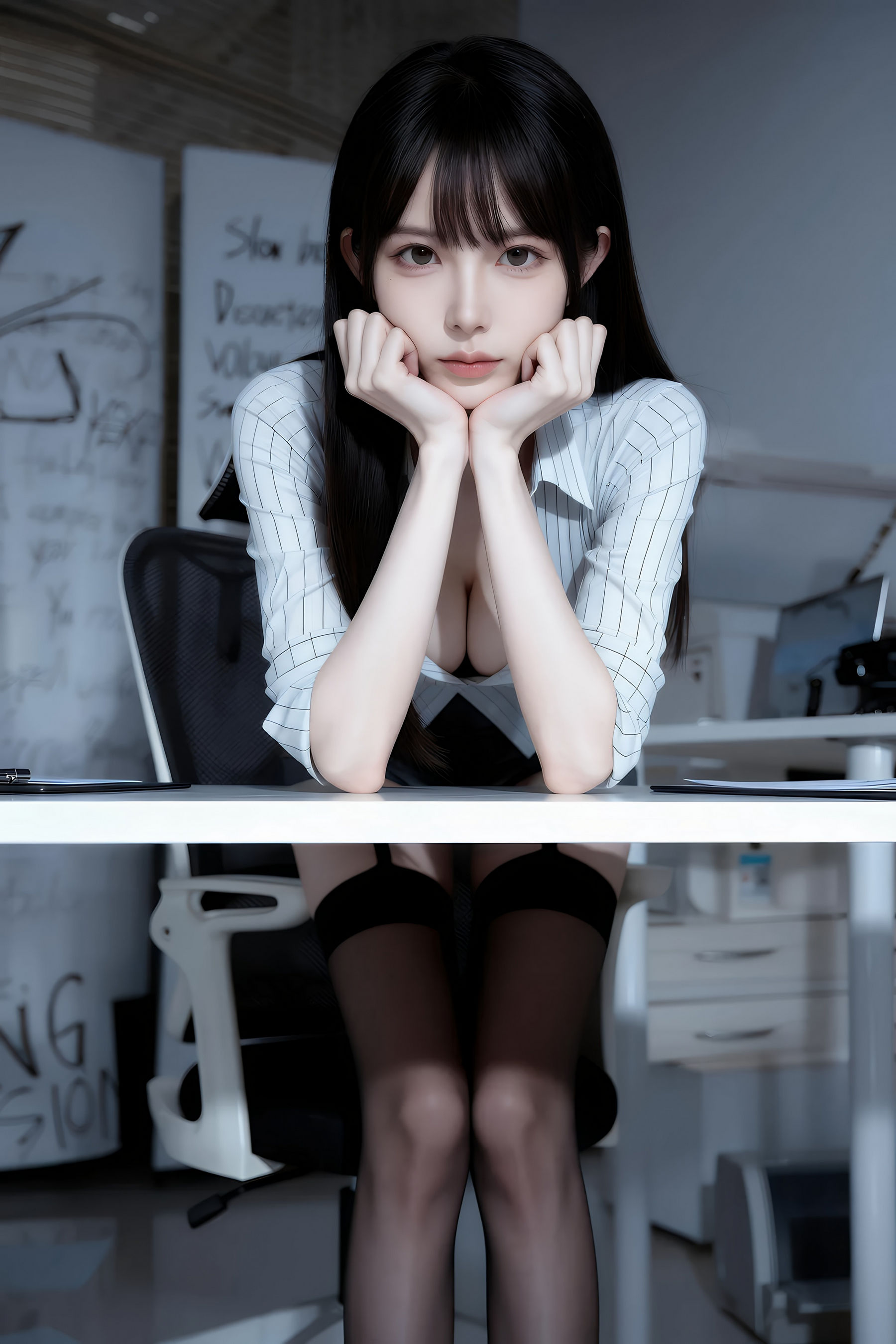 图片[5]-[AiGirl] 芭喜mila 性感OL [80P]-看套图