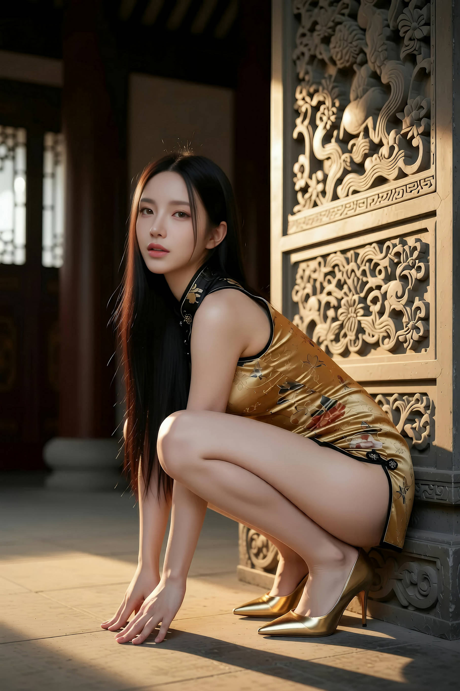 图片[4]-[AiGirl] 米妹 中式古风 [92P]-看套图