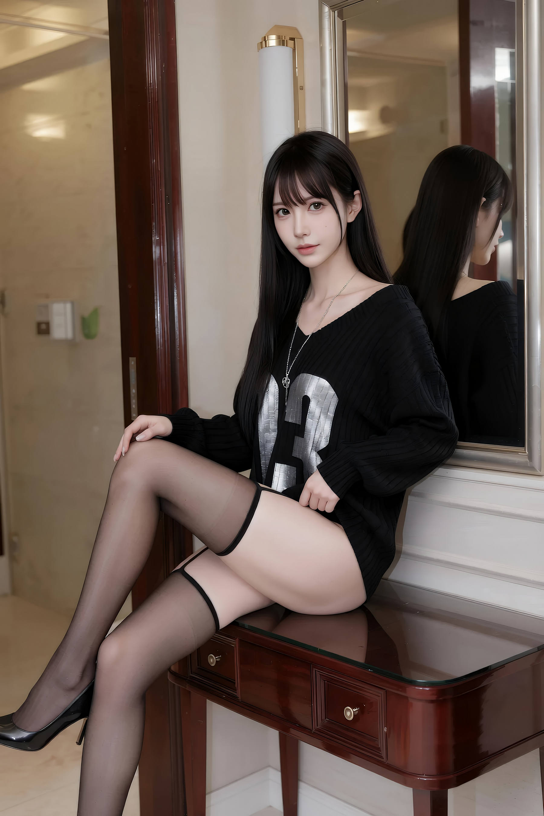 图片[3]-[AiGirl] 芭喜 mila黑衣 [73P]-看套图