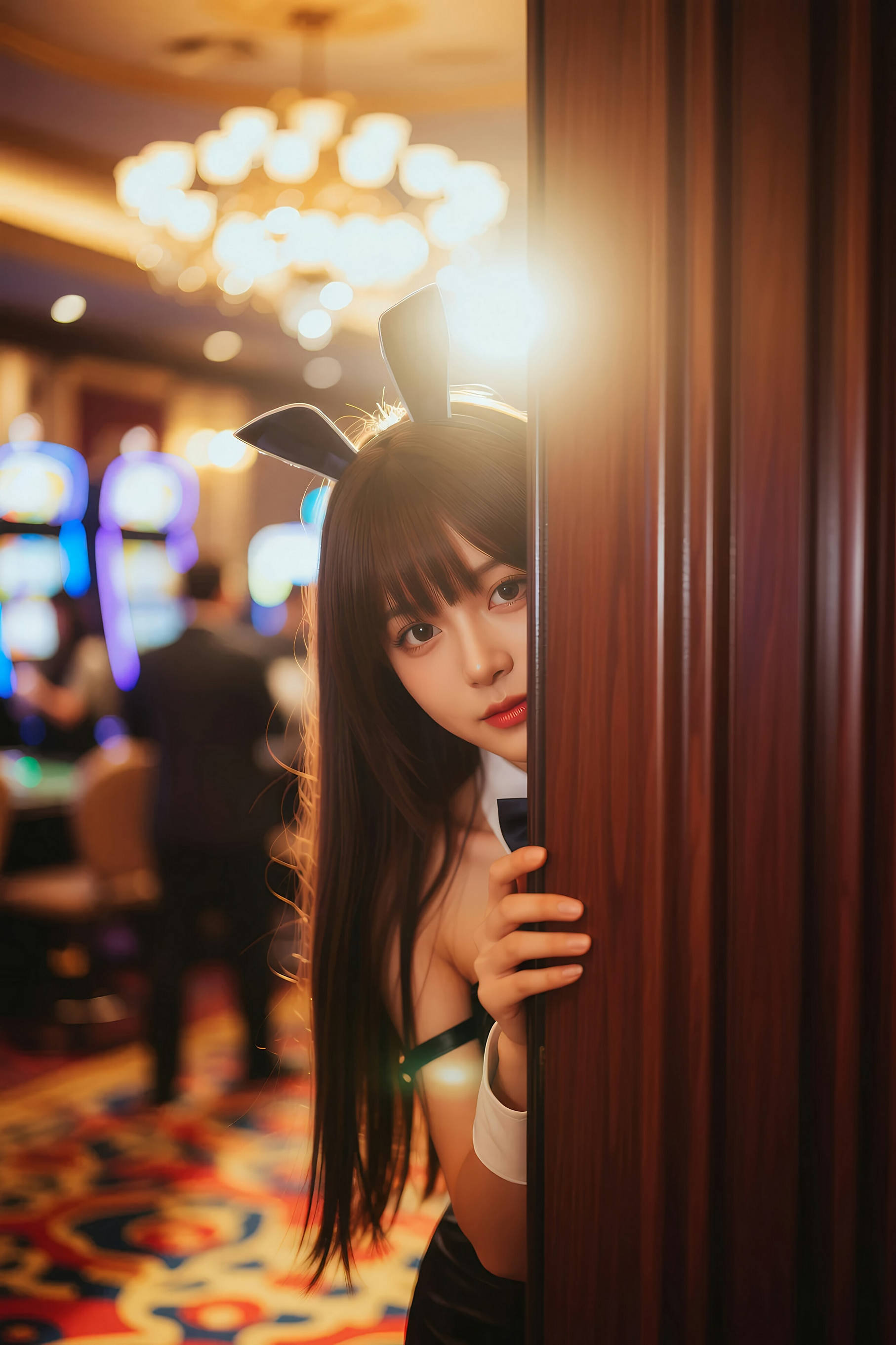 [AiGirl] 茗梓 黑丝兔 [81P]-看套图