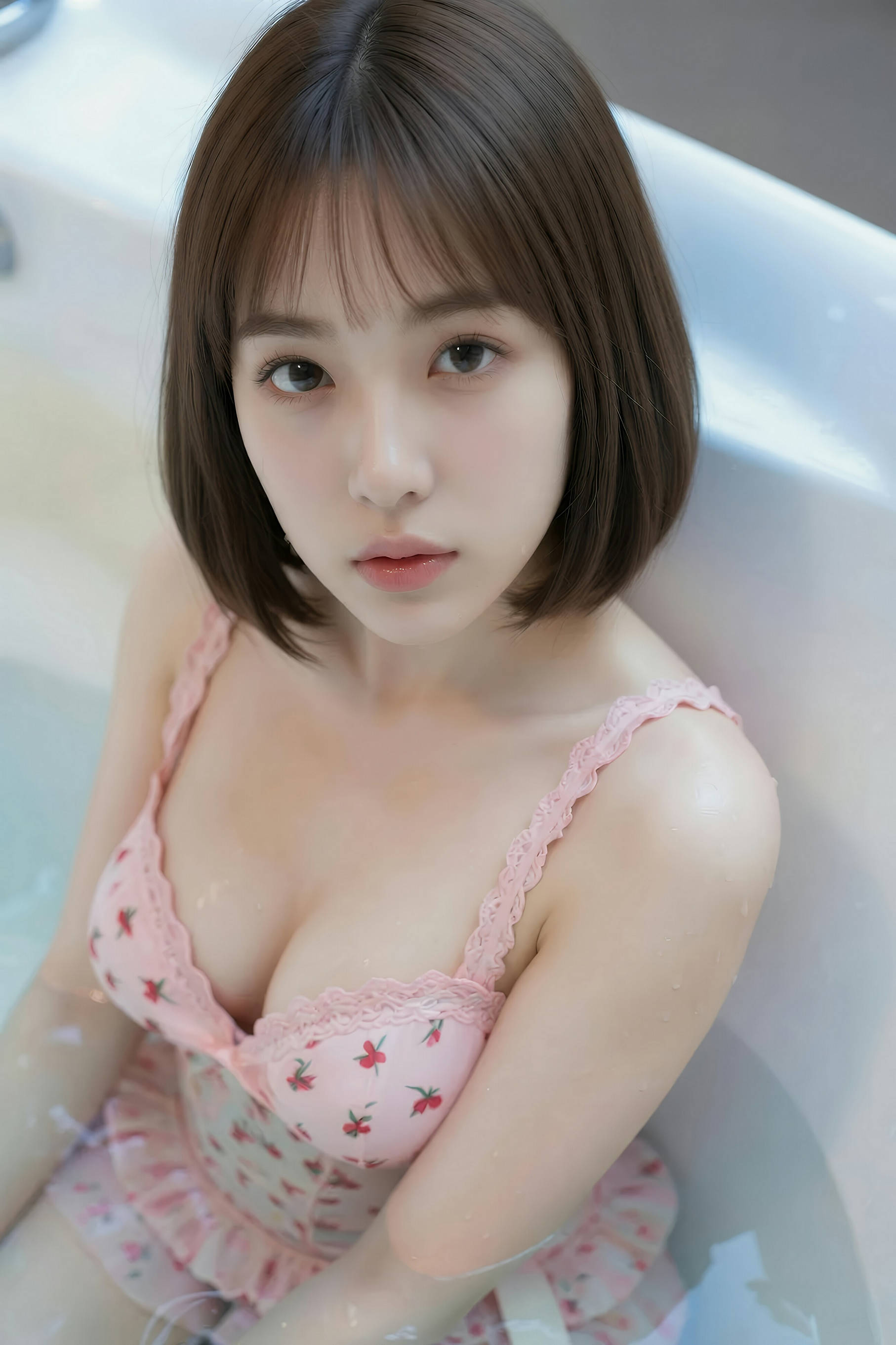 小乔不乔 粉色波点 [98P]-看套图