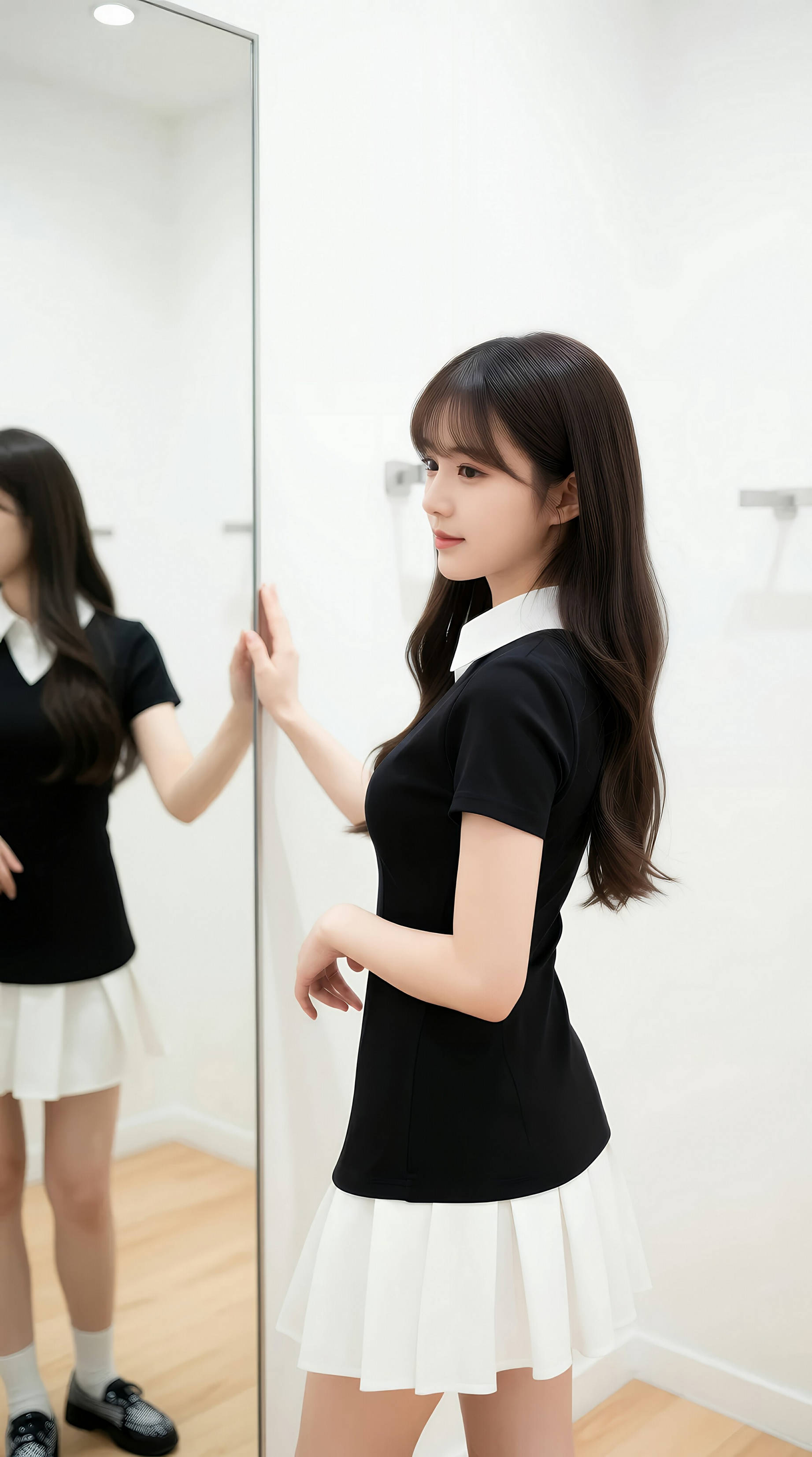 [AiGirl] 夏甜ava 白色短裙 [71P]-看套图