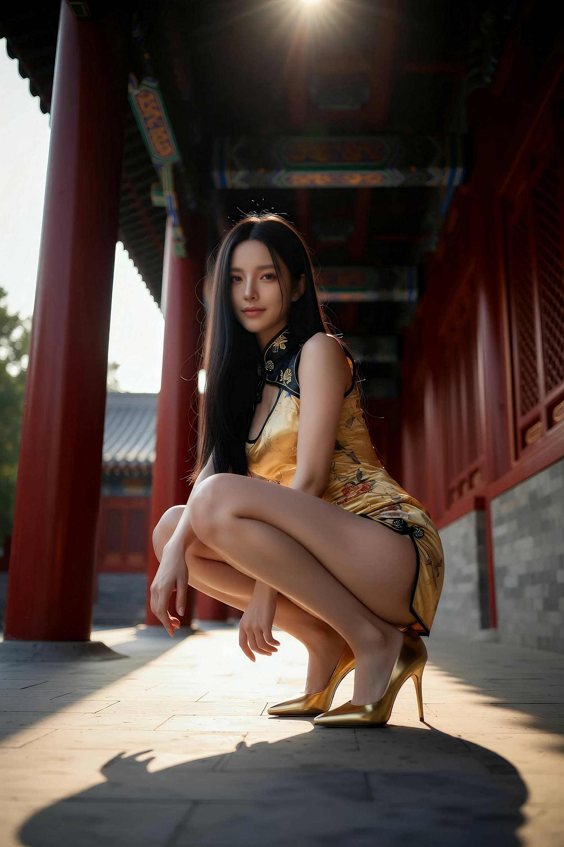 图片[3]-[AiGirl] 米妹 中式古风 [92P]-看套图