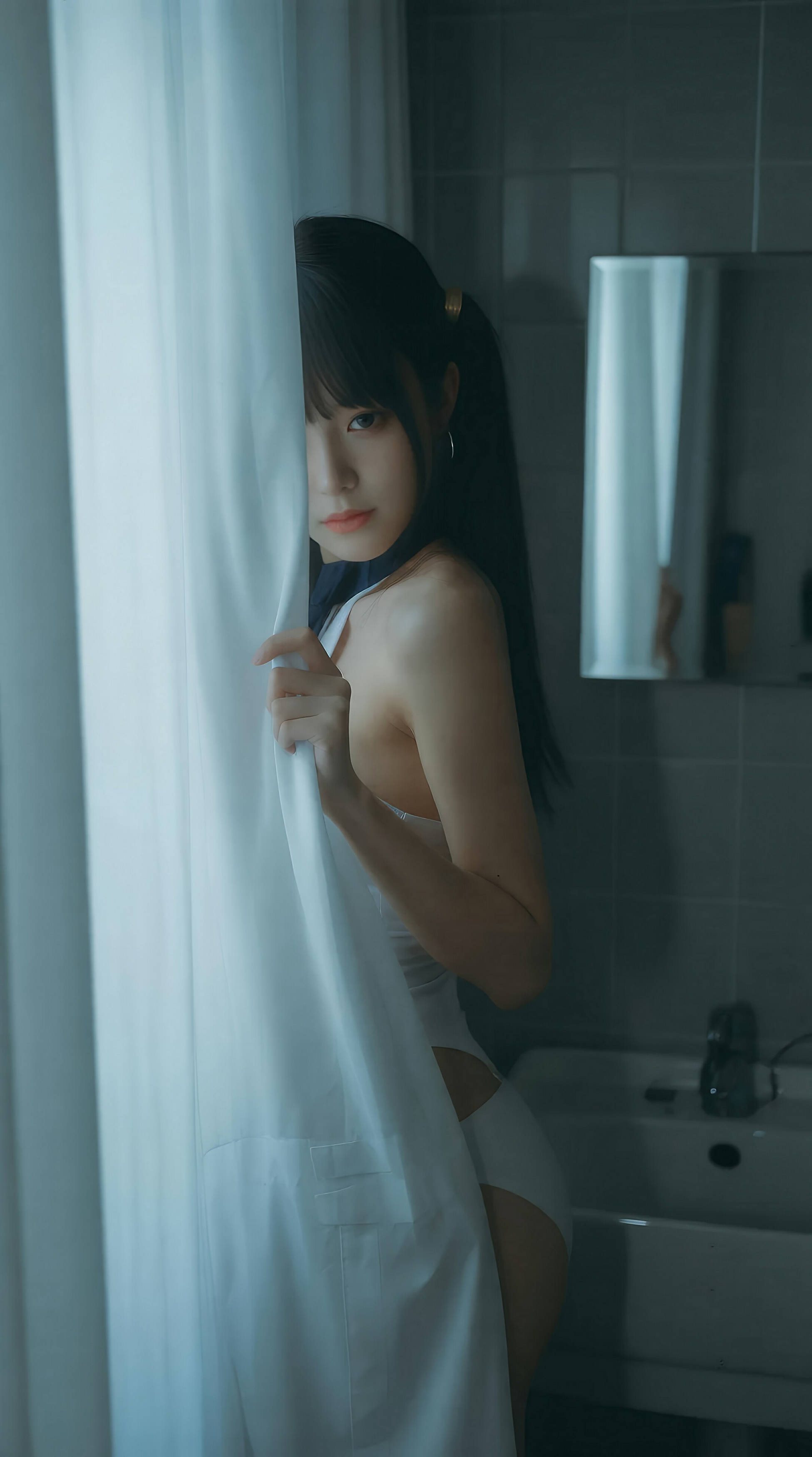 图片[2]-[AiGirl] 柚柚sasa 教室双马尾 [84P]-看套图