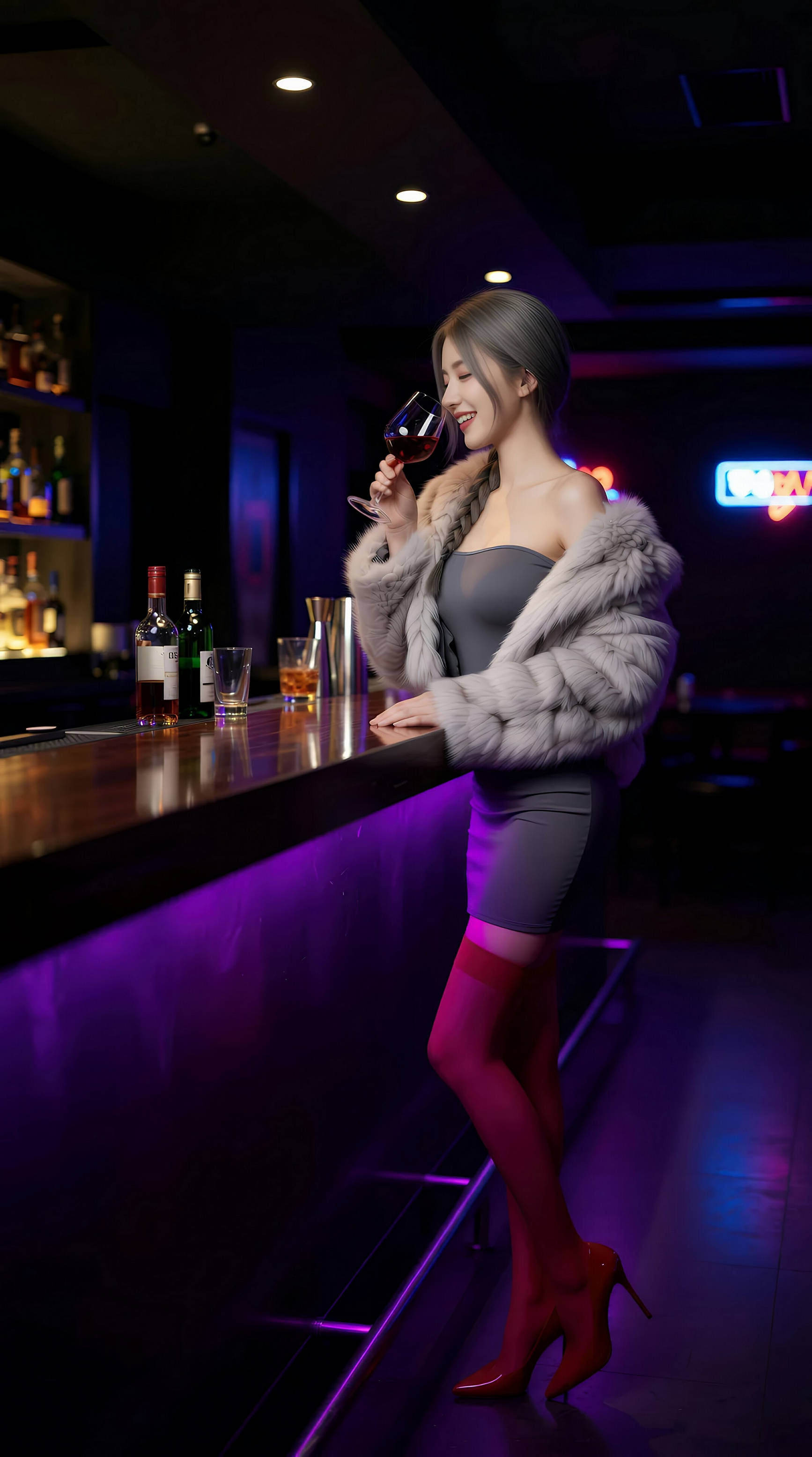 图片[5]-[AiGirl] 熙蕾学姐ruby 红色丝袜 [86P]-看套图