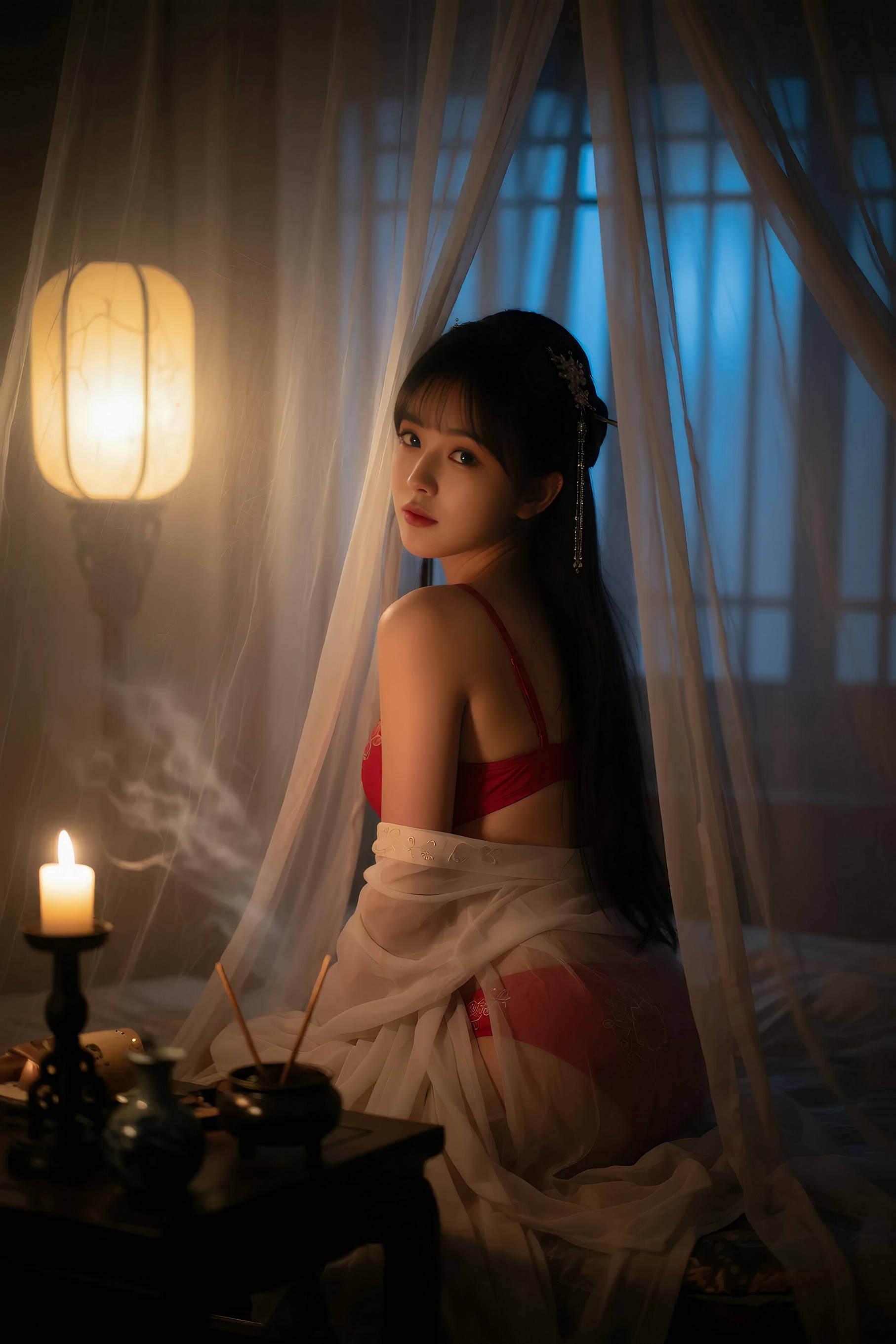 图片[2]-[AiGirl] 猫猫er 晨袍 [82P]-看套图