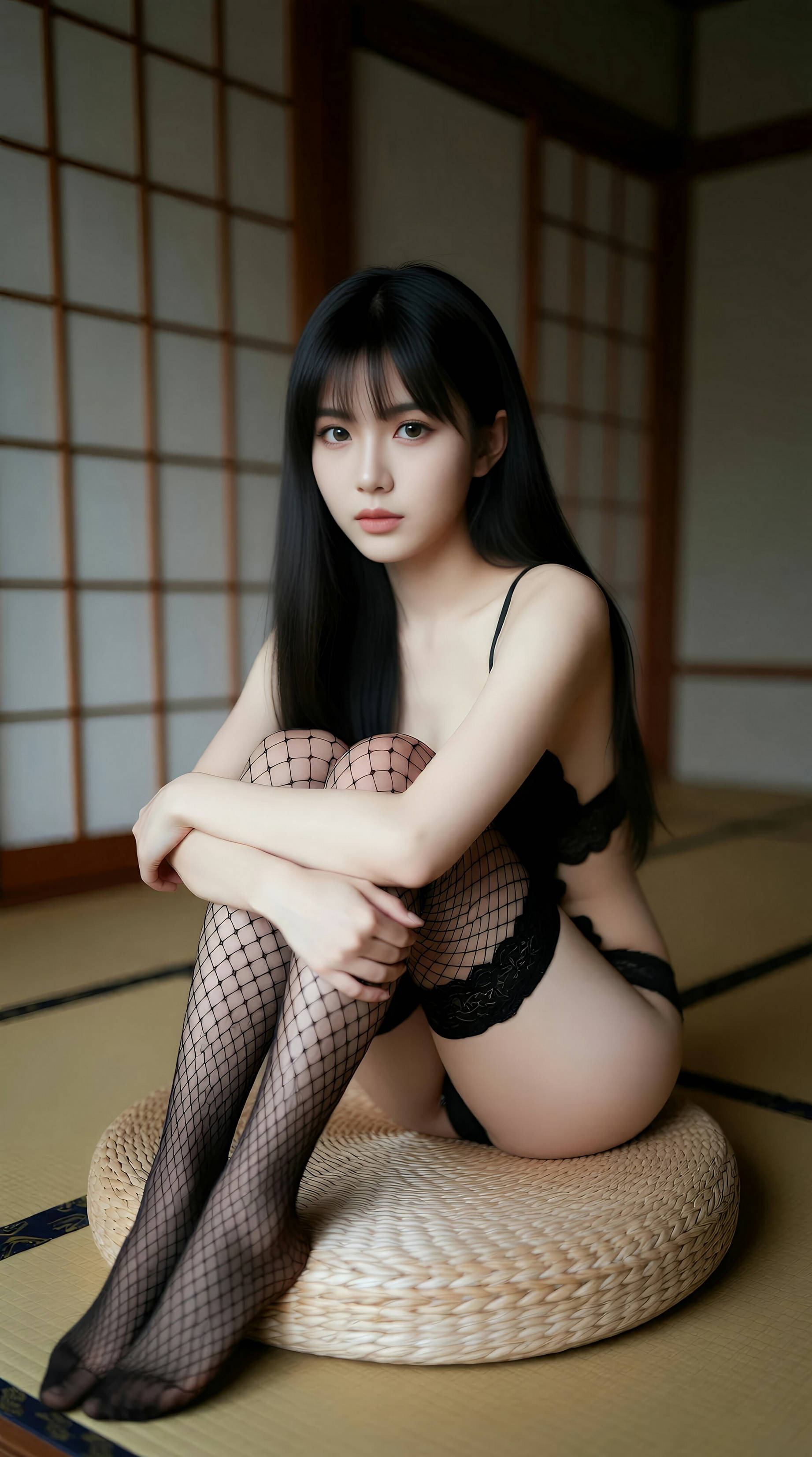 图片[5]-[AiGirl] 民宿内的黑丝美女 [92P]-看套图