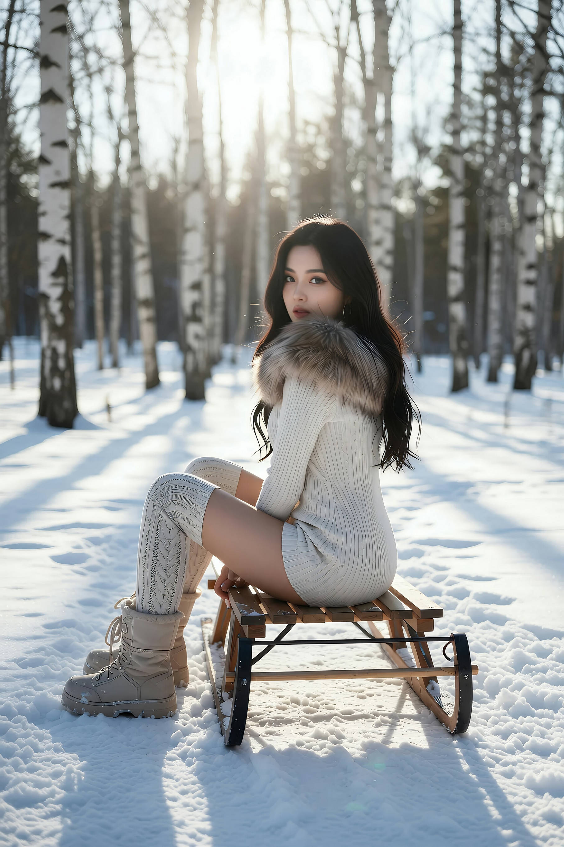 图片[3]-[AiGirl] 乐瑶 雪地 [71P]-看套图