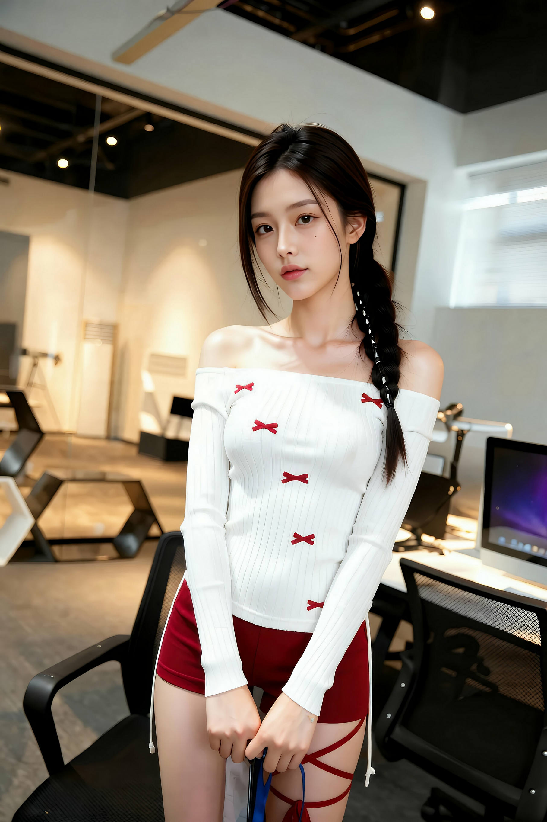 [AiGirl] 熙蕾 白色上衣 [81P]-看套图