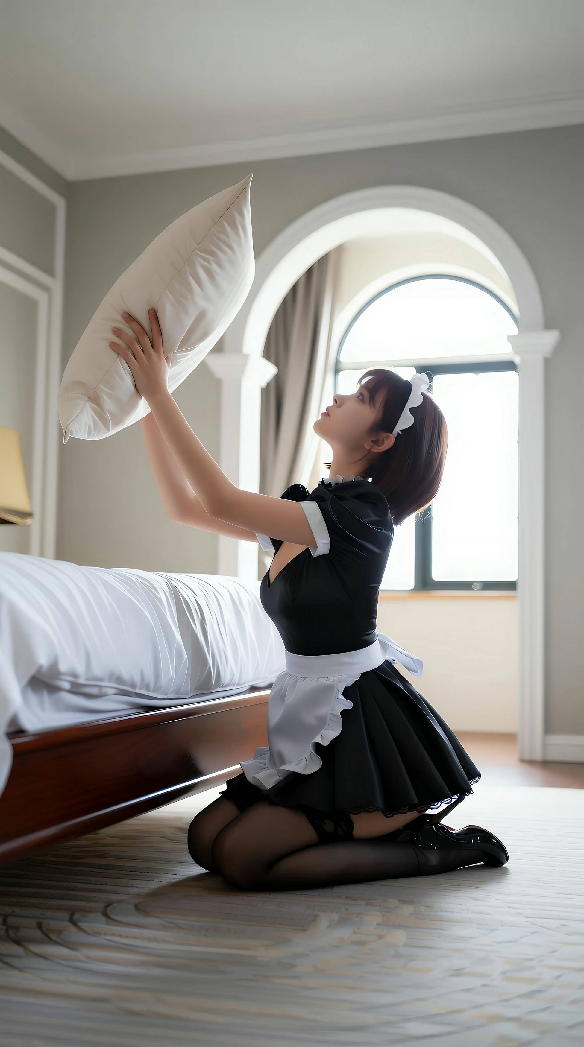 图片[2]Xiuren秀人写真高清美女套图写真下载-看套图[AiGirl] 小乔不乔 美丽女仆 [78P]Xiuren秀人写真高清美女套图写真下载-看套图看套图