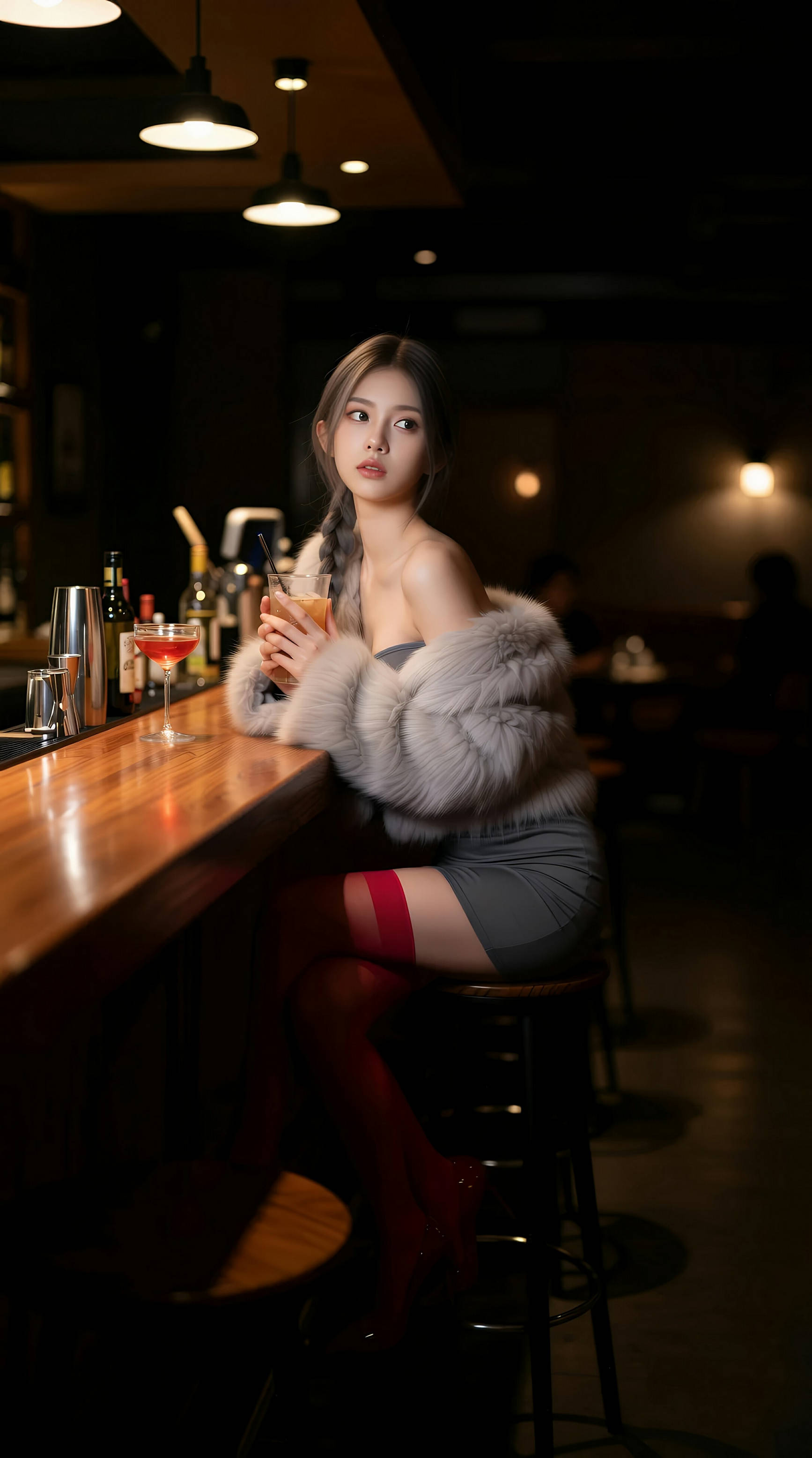 图片[3]-[AiGirl] 熙蕾学姐ruby 红色丝袜 [86P]-看套图