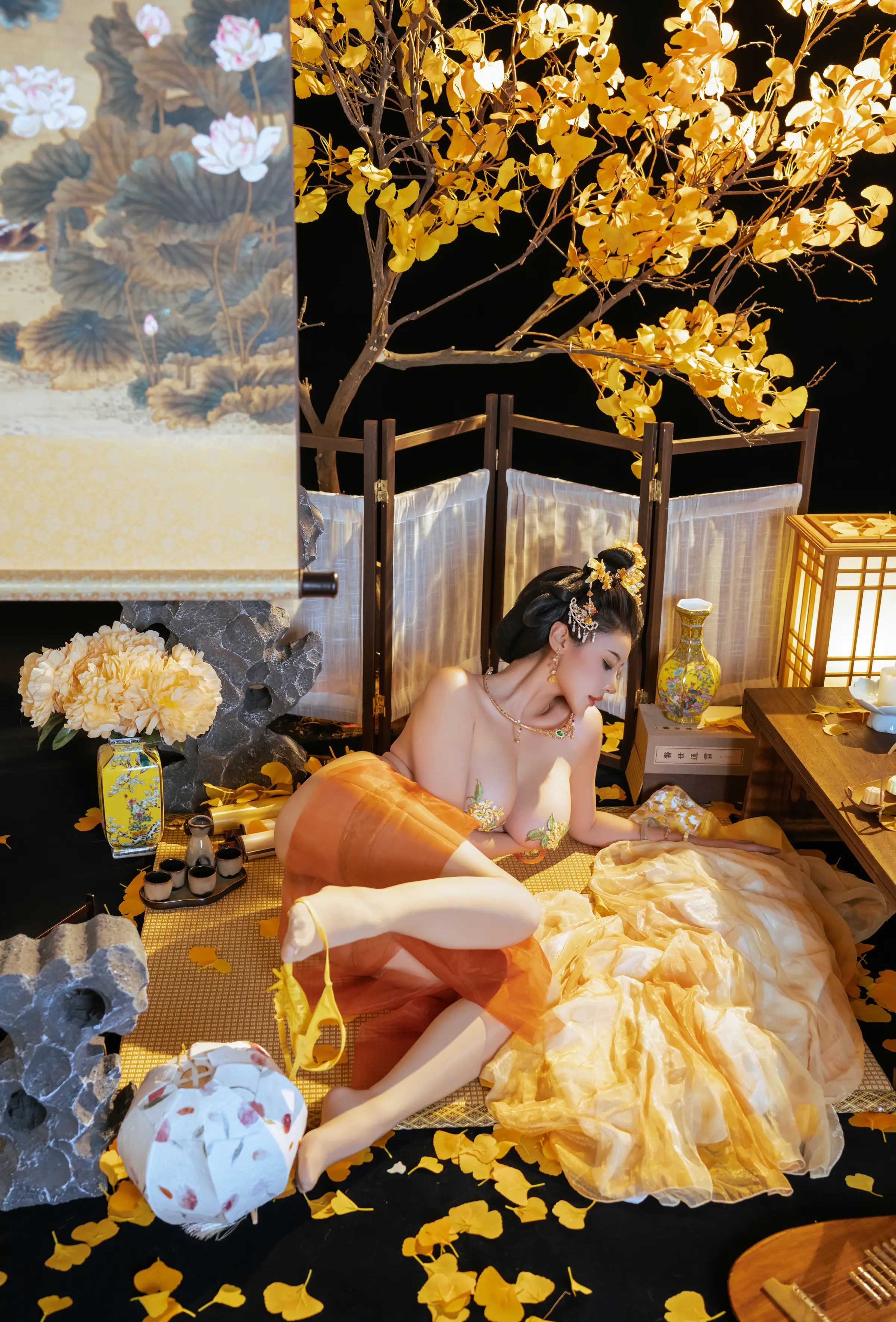Coser美女奈汐酱Nice_No.132 &ndash; 金笺寄月 主题写真 [90P]Xiuren秀人写真高清美女套图写真下载-看套图看套图