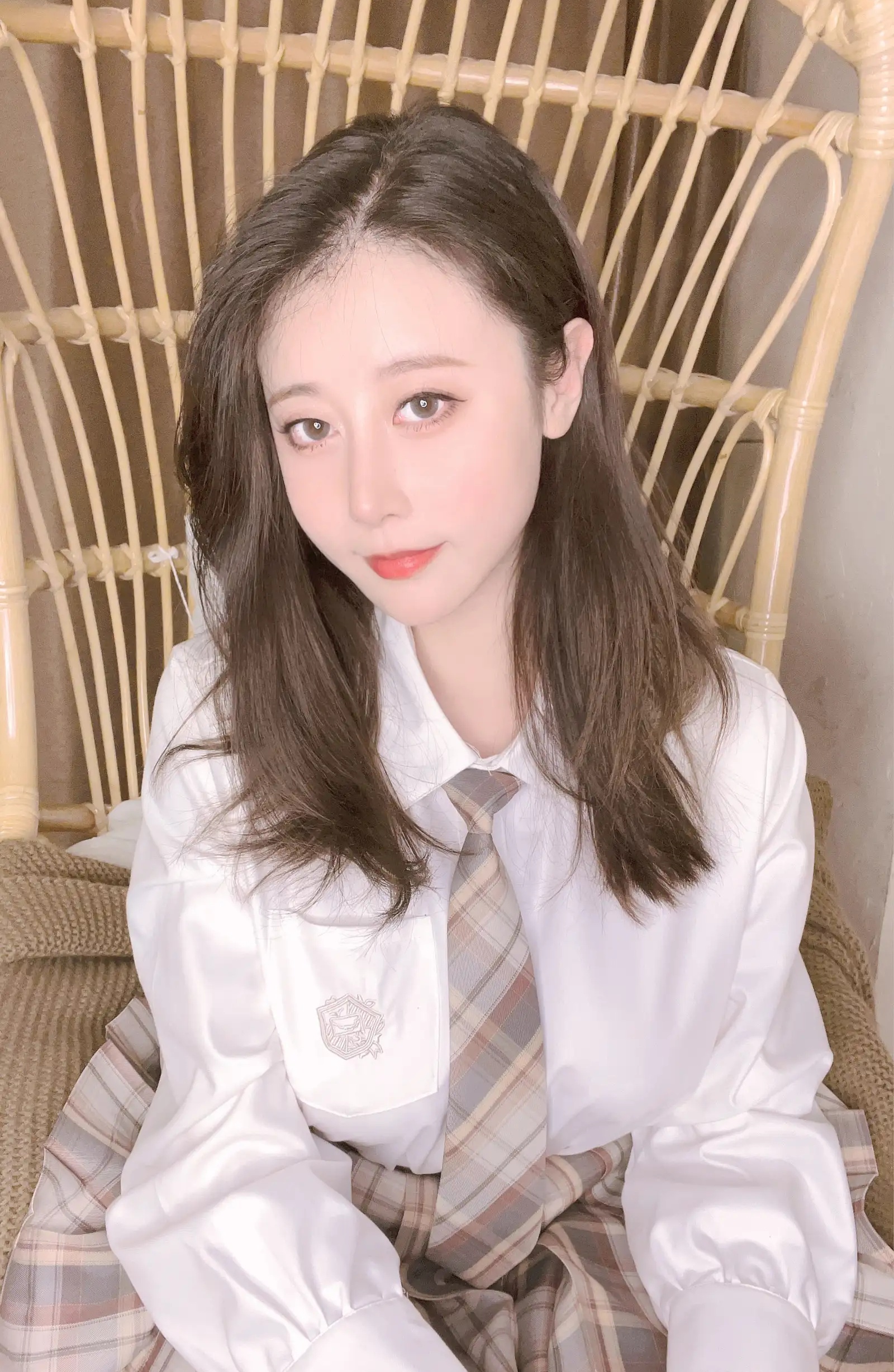 Coser美女奈汐酱NiceNo.059 &ndash; 34号自拍本 JK 主题写真 [53P]Xiuren秀人写真高清美女套图写真下载-看套图看套图