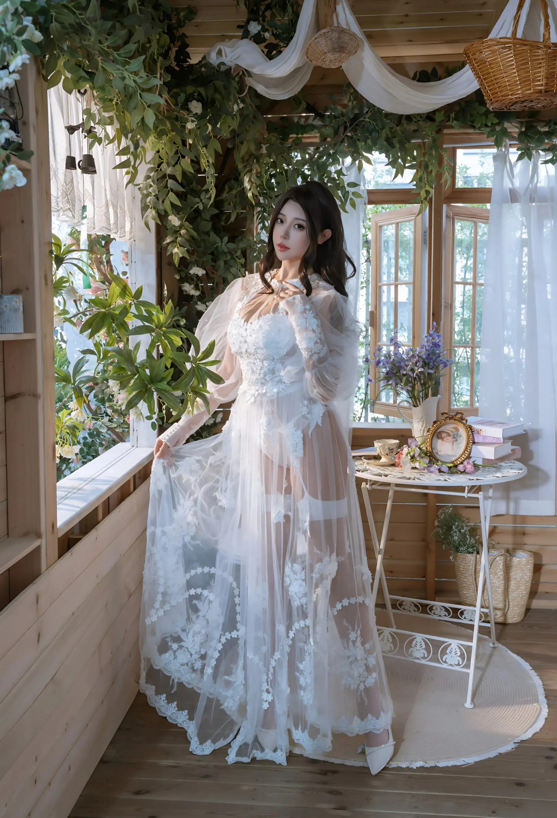 Coser美女奈汐酱NiceNo.124 &ndash; 奈汐酱nice-下午茶 主题写真 [73P]Xiuren秀人写真高清美女套图写真下载-看套图看套图