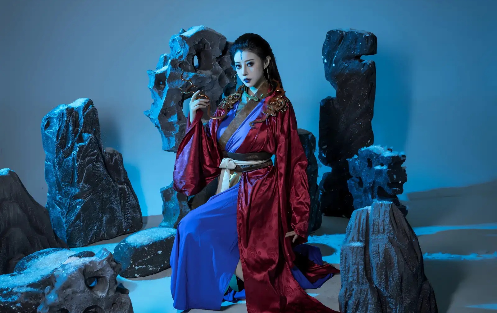 Coser美女奈汐酱NiceNo.090 &ndash; 黑神话悟空 亢金龙 主题写真 [80P]Xiuren秀人写真高清美女套图写真下载-看套图看套图