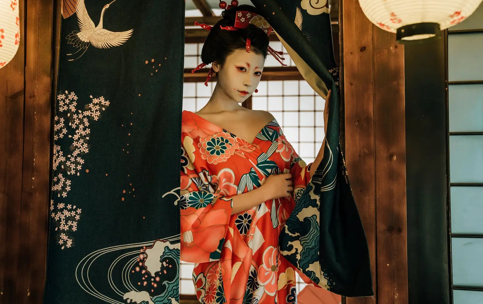 Coser美女奈汐酱NiceNo.013 &ndash; 艺妓回忆录 主题写真 [40P]Xiuren秀人写真高清美女套图写真下载-看套图看套图